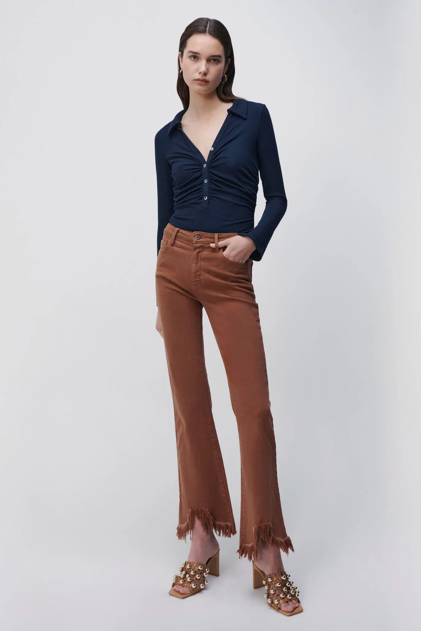Allen Shaping Rib Bodysuit sold by Simkhai product image thumbnail 5