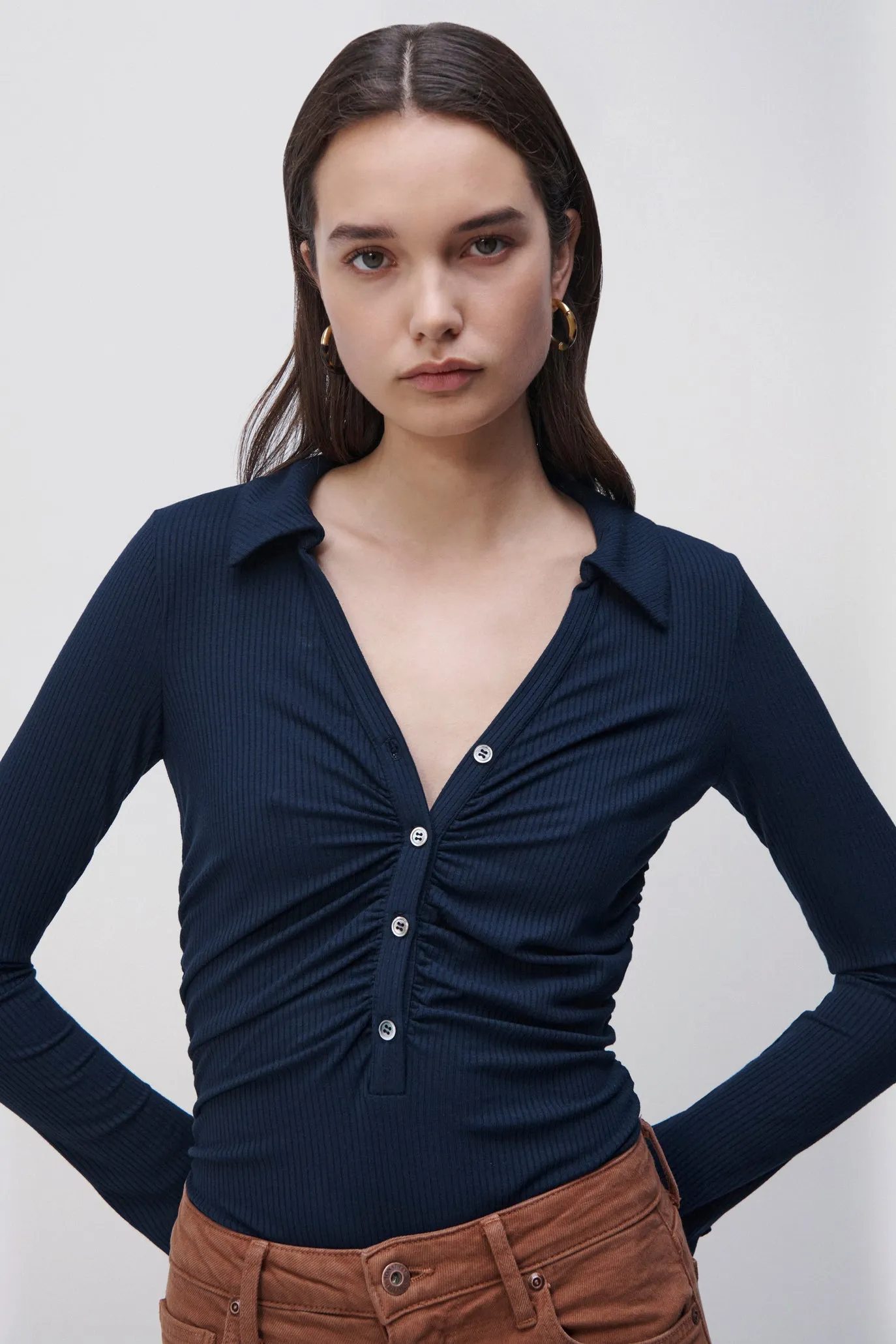 Allen Shaping Rib Bodysuit sold by Simkhai product image thumbnail 2