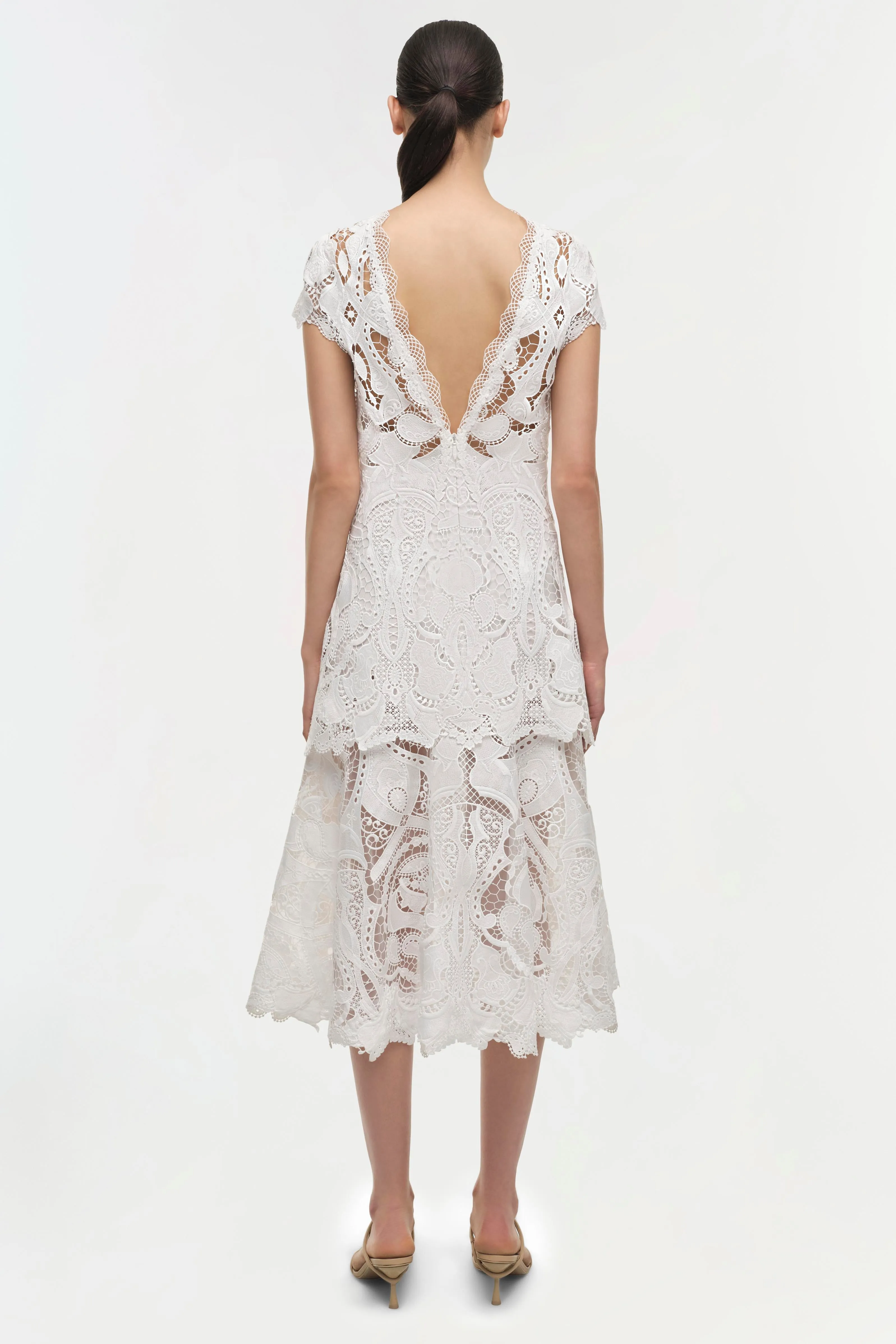 Signature Laura Lace Dress sold by Simkhai product image thumbnail 3