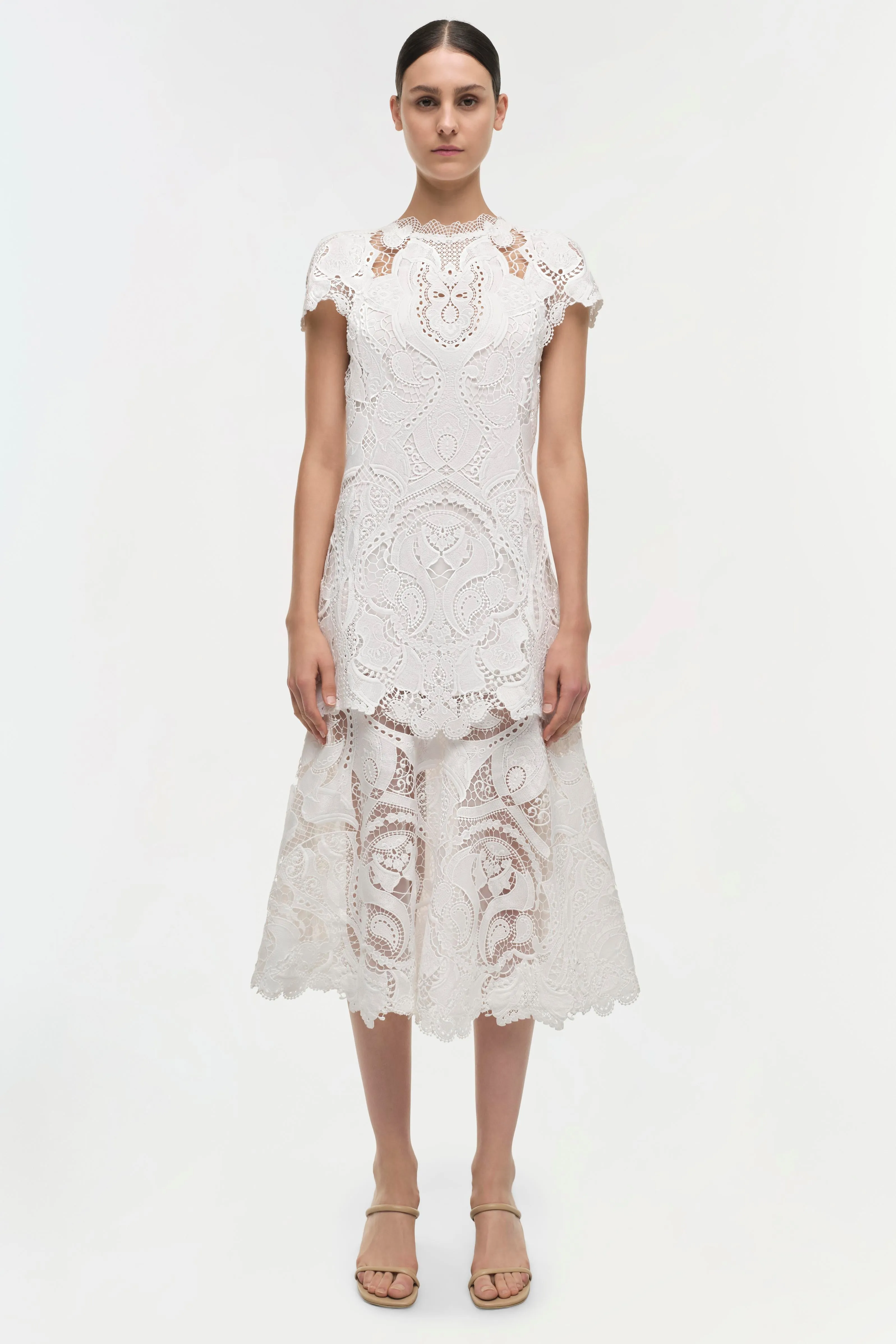 Signature Laura Lace Dress sold by Simkhai product image thumbnail 5