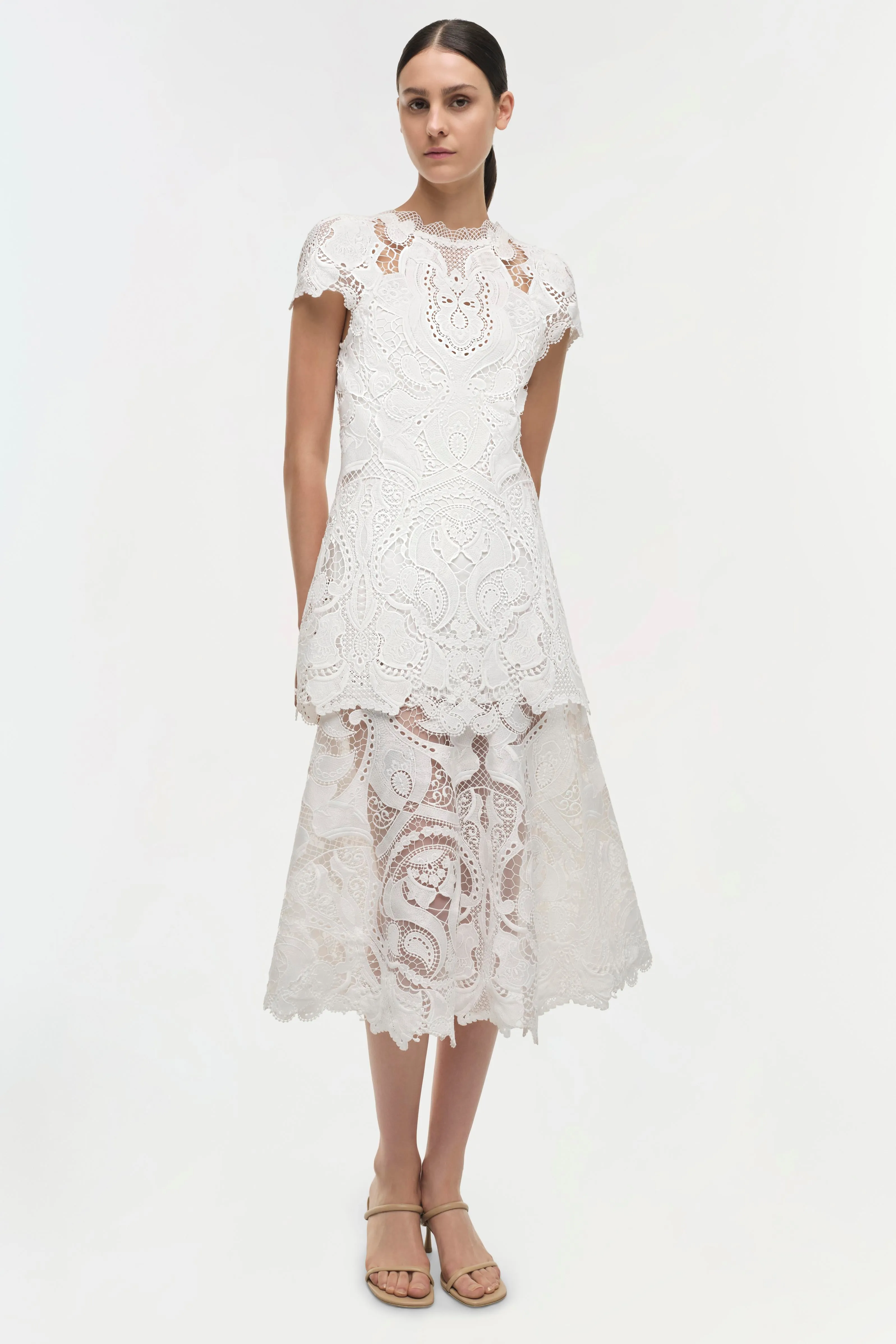 Signature Laura Lace Dress sold by Simkhai