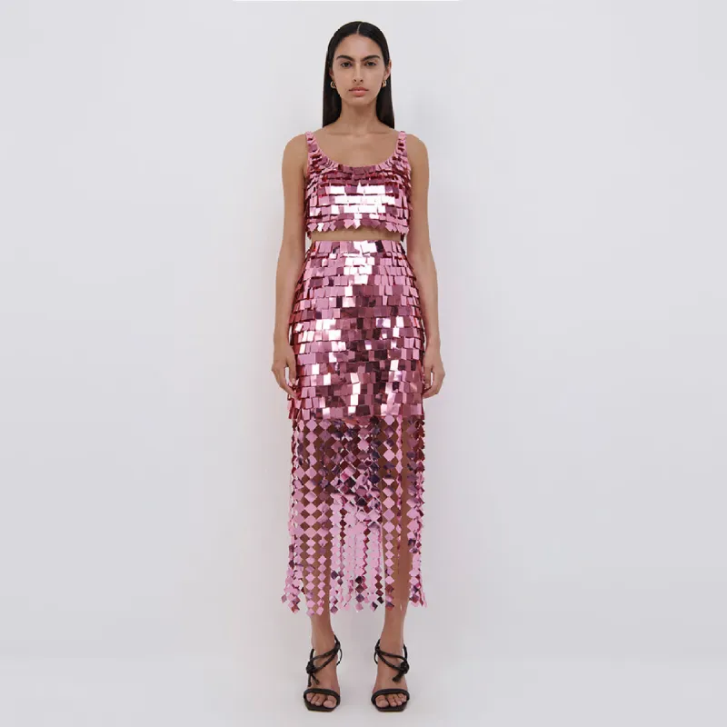 Ronette Sequin Top made by Simkhai