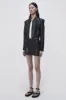 Doreen Vegan Leather Bomber Jacket sold by Simkhai
