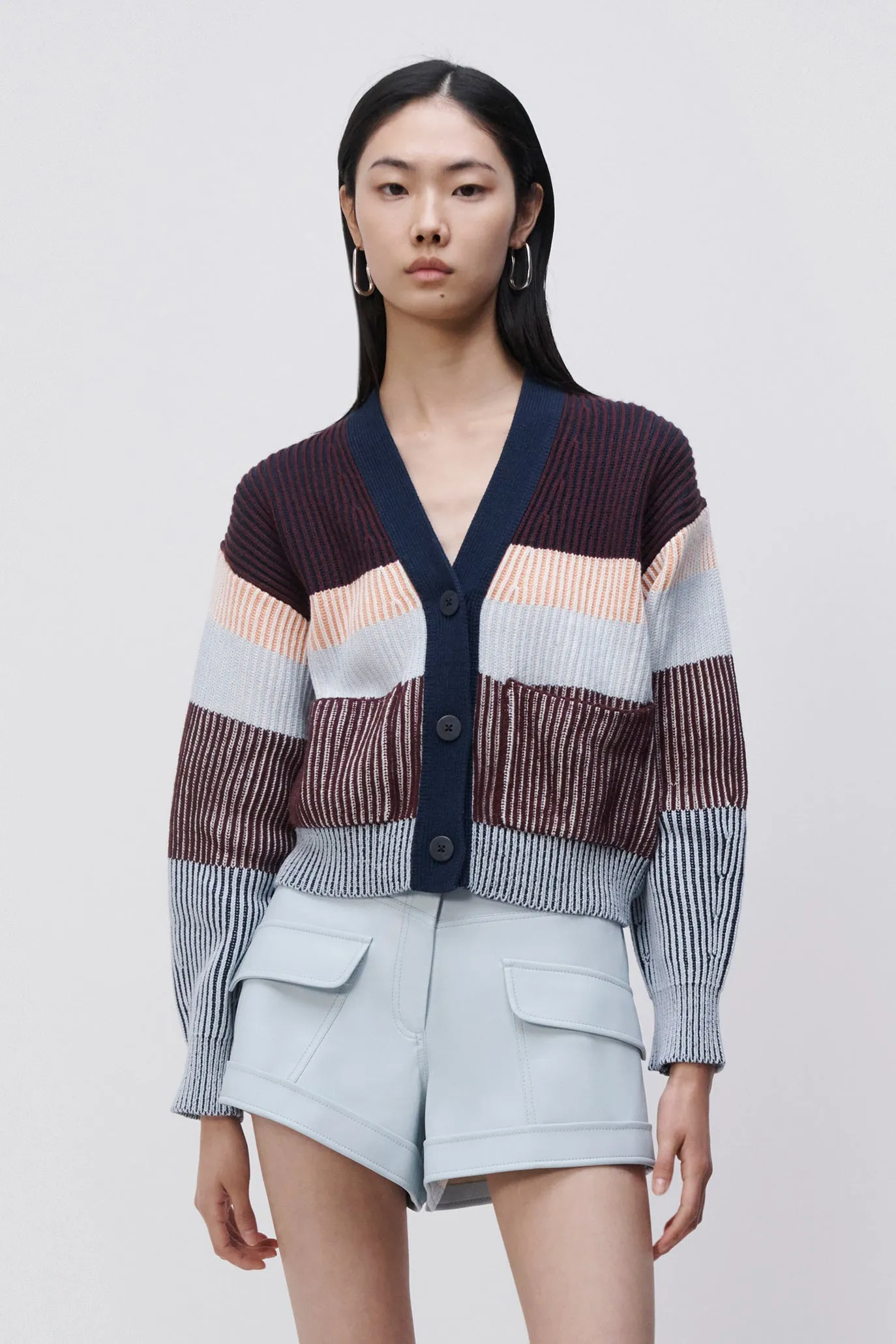 Safford Cotton Cashmere Cardigan sold by Simkhai product image thumbnail 2