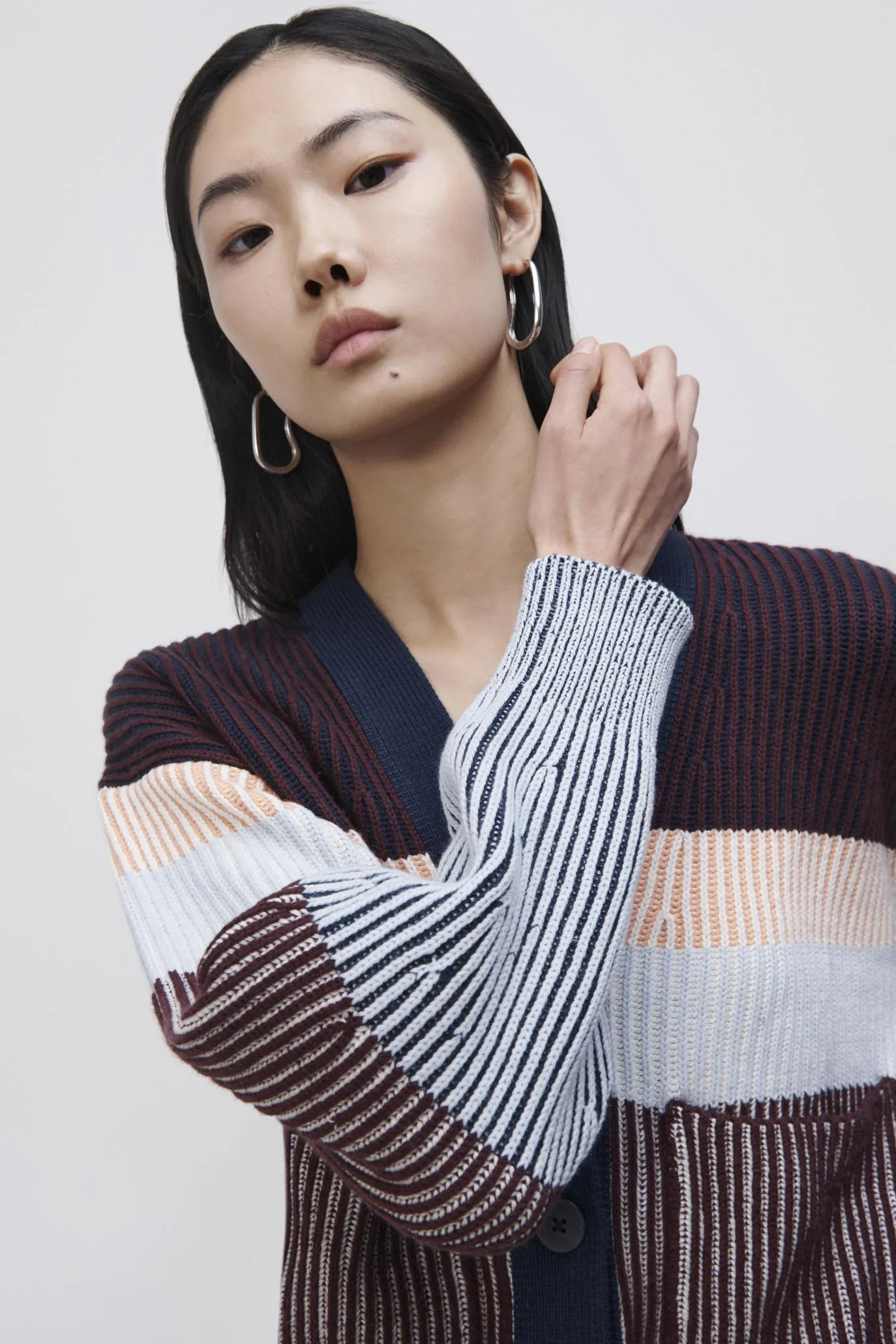 Safford Cotton Cashmere Cardigan sold by Simkhai product image thumbnail 3