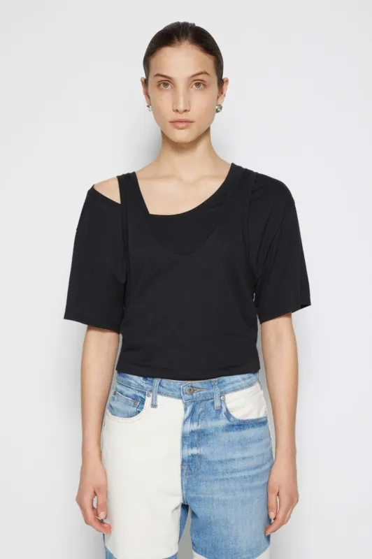 Dionne Organic Cotton Tee sold by Simkhai