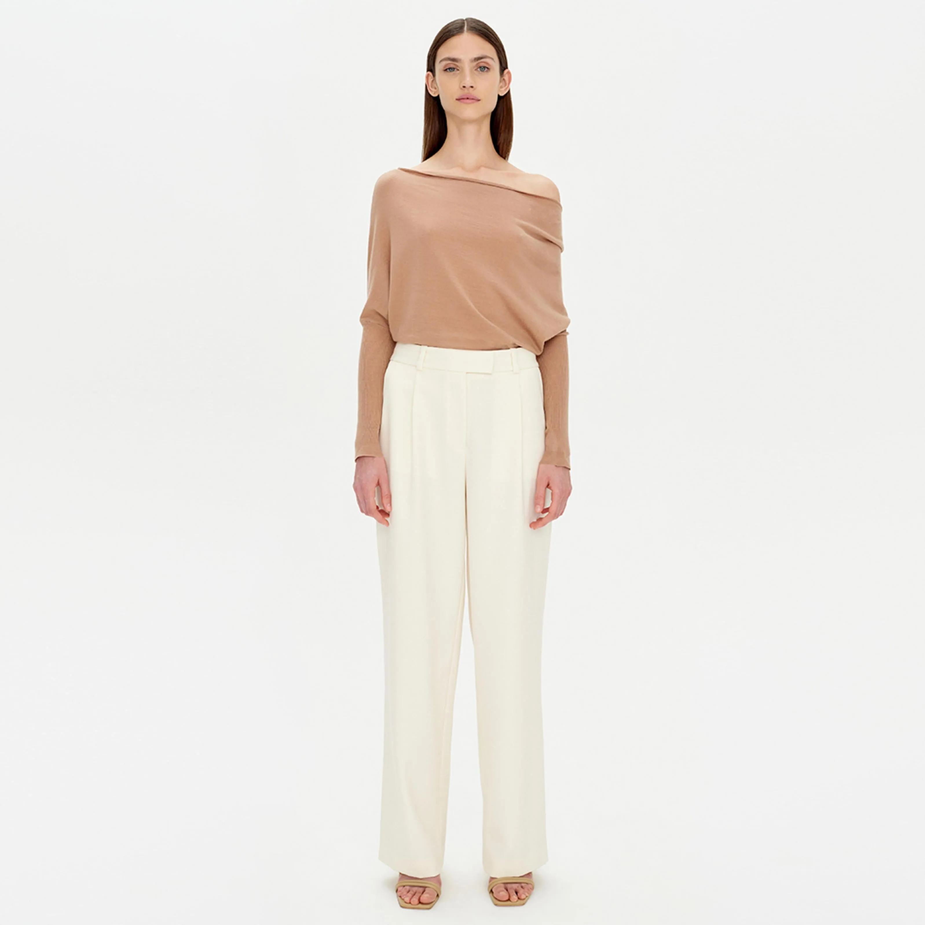 Lavina Off Shoulder Sweater sold by Simkhai