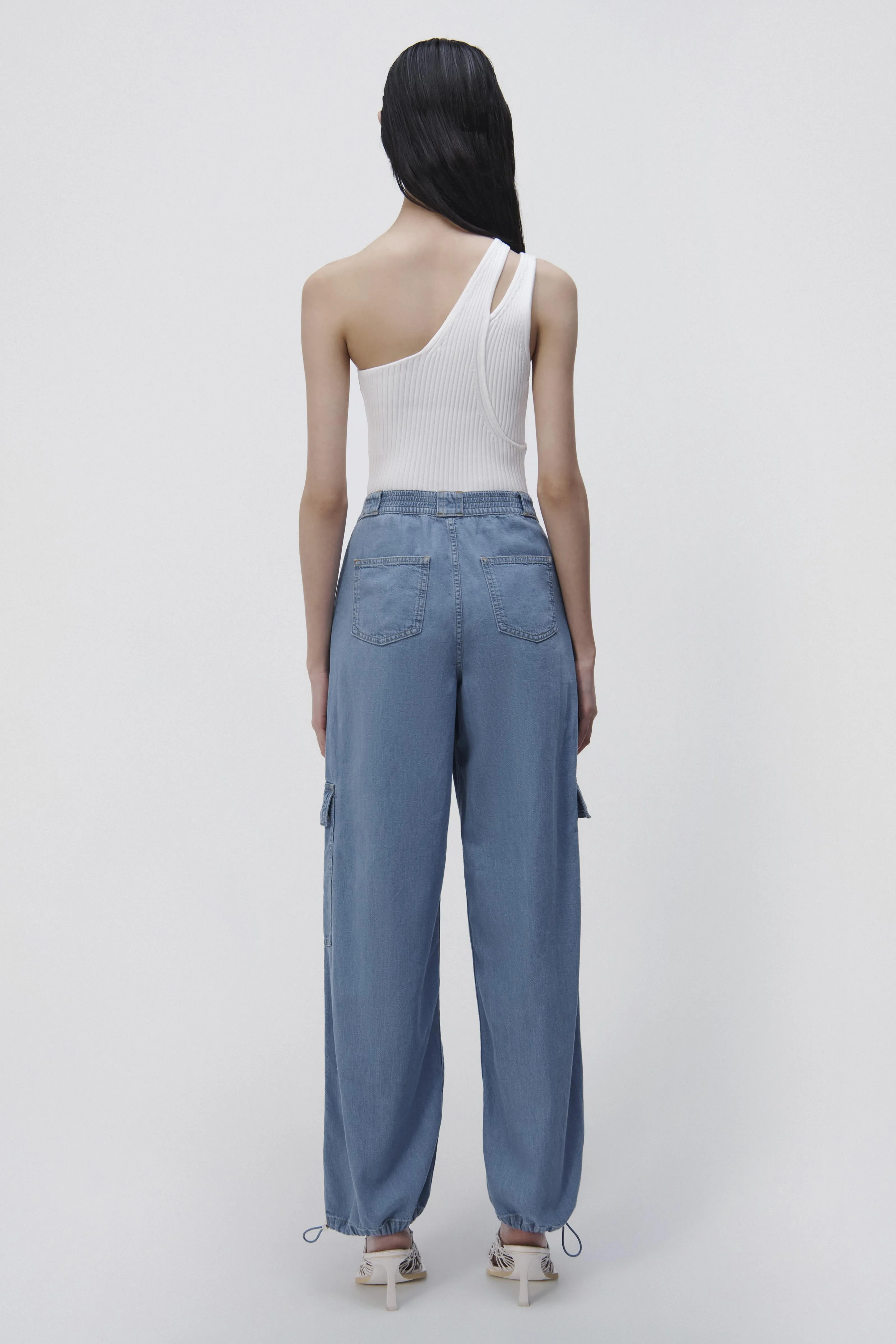 Jenni Compact Rib Tank sold by Simkhai product image thumbnail 5