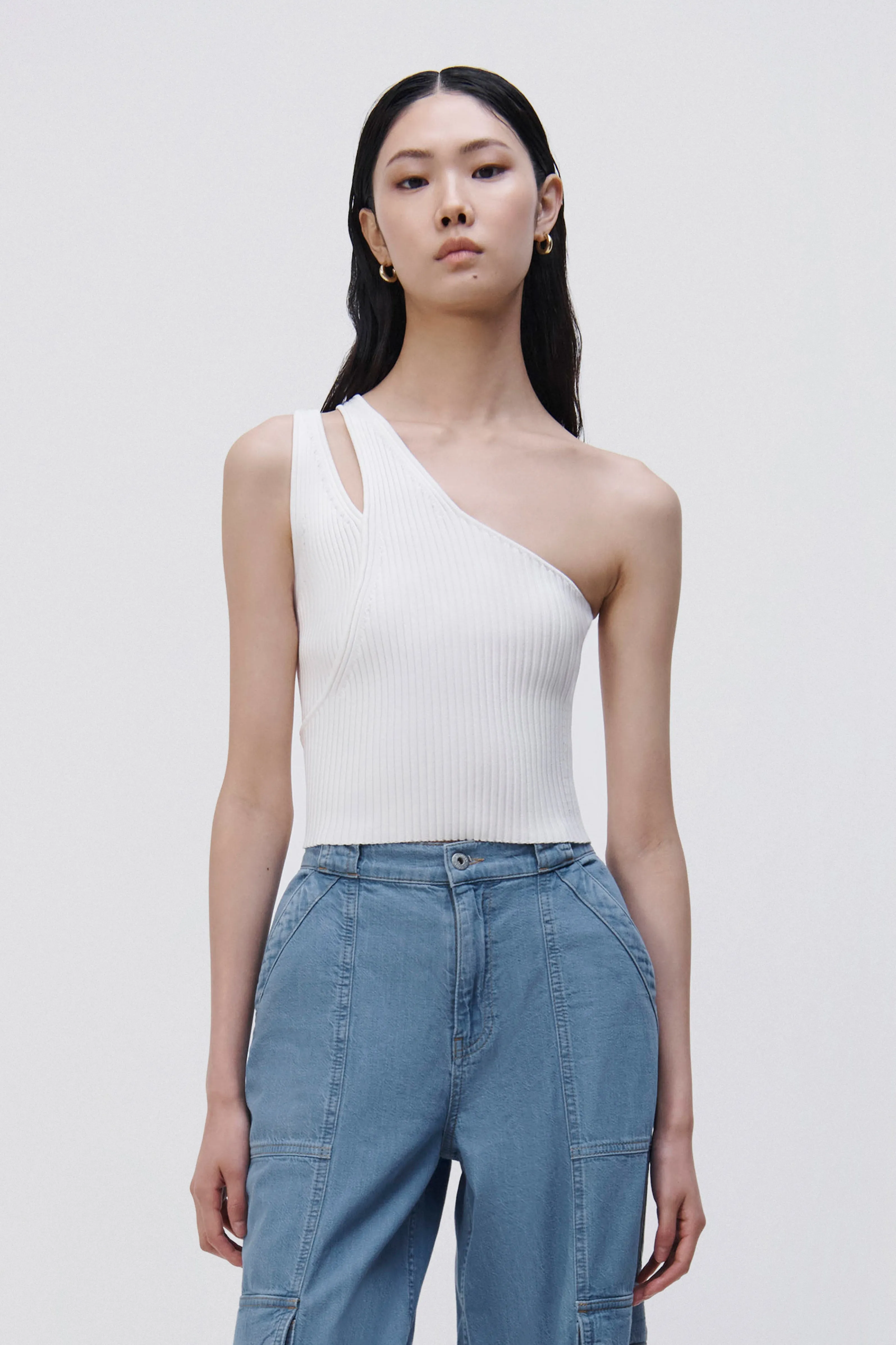 Jenni Compact Rib Tank sold by Simkhai product image thumbnail 2