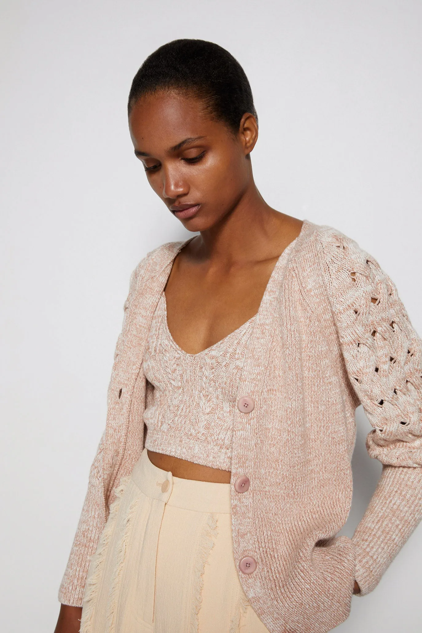 Olive Cardigan sold by Simkhai product image thumbnail 3