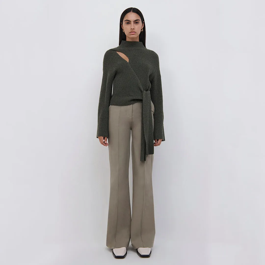 Kassandra Bootcut Pant sold by Simkhai