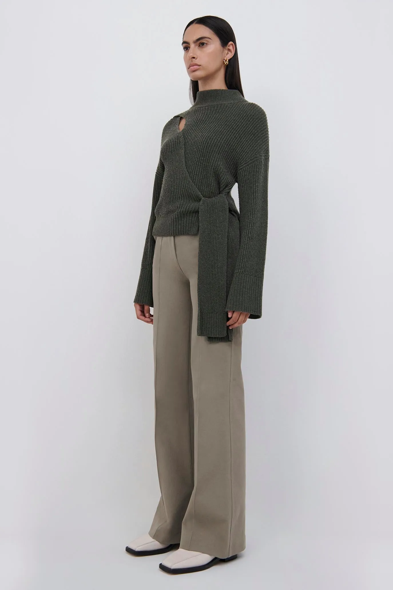 Kassandra Bootcut Pant sold by Simkhai product image thumbnail 3