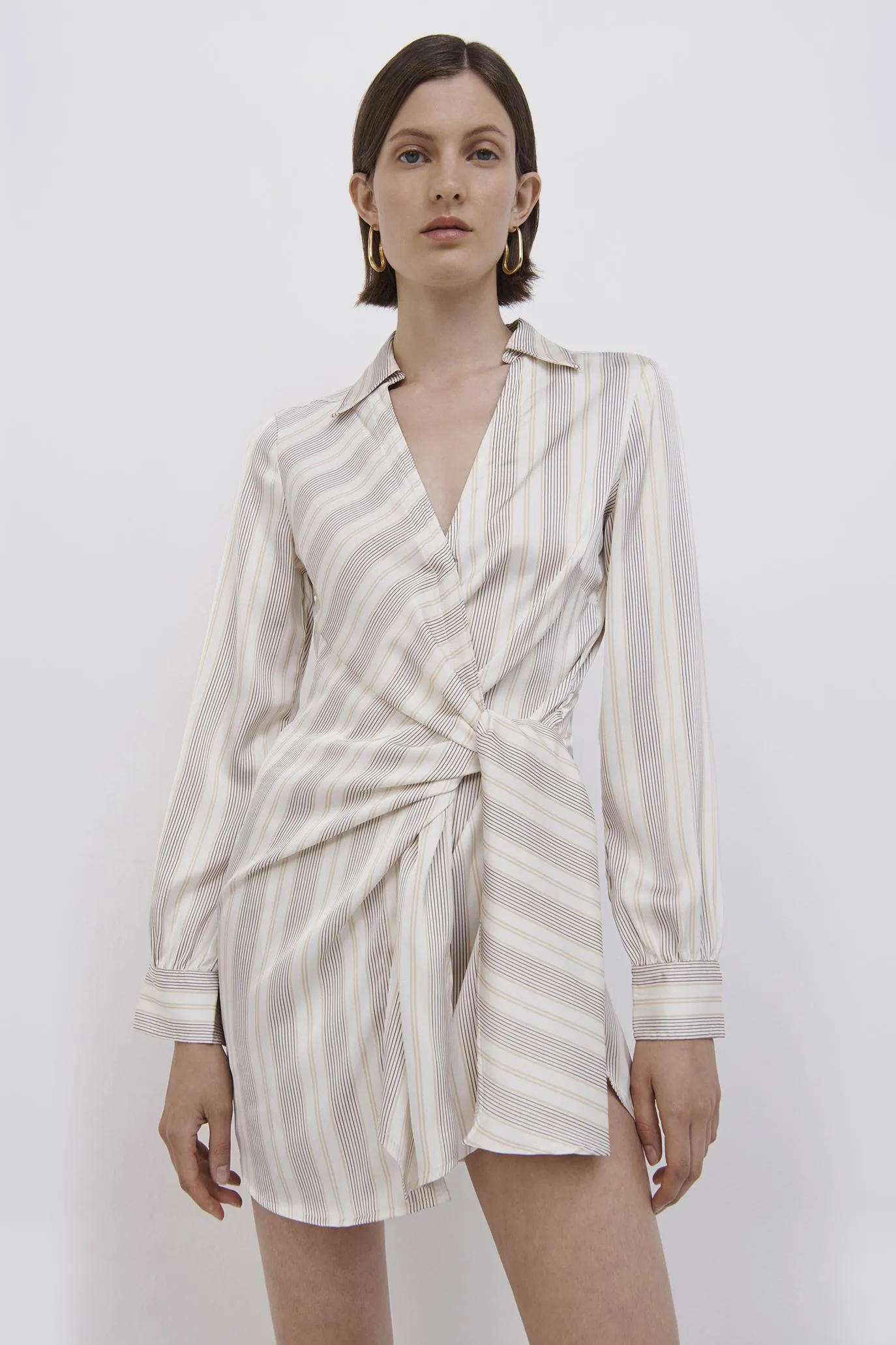 Bondi Pajama Stripe Mini Dress sold by Simkhai product image thumbnail 3
