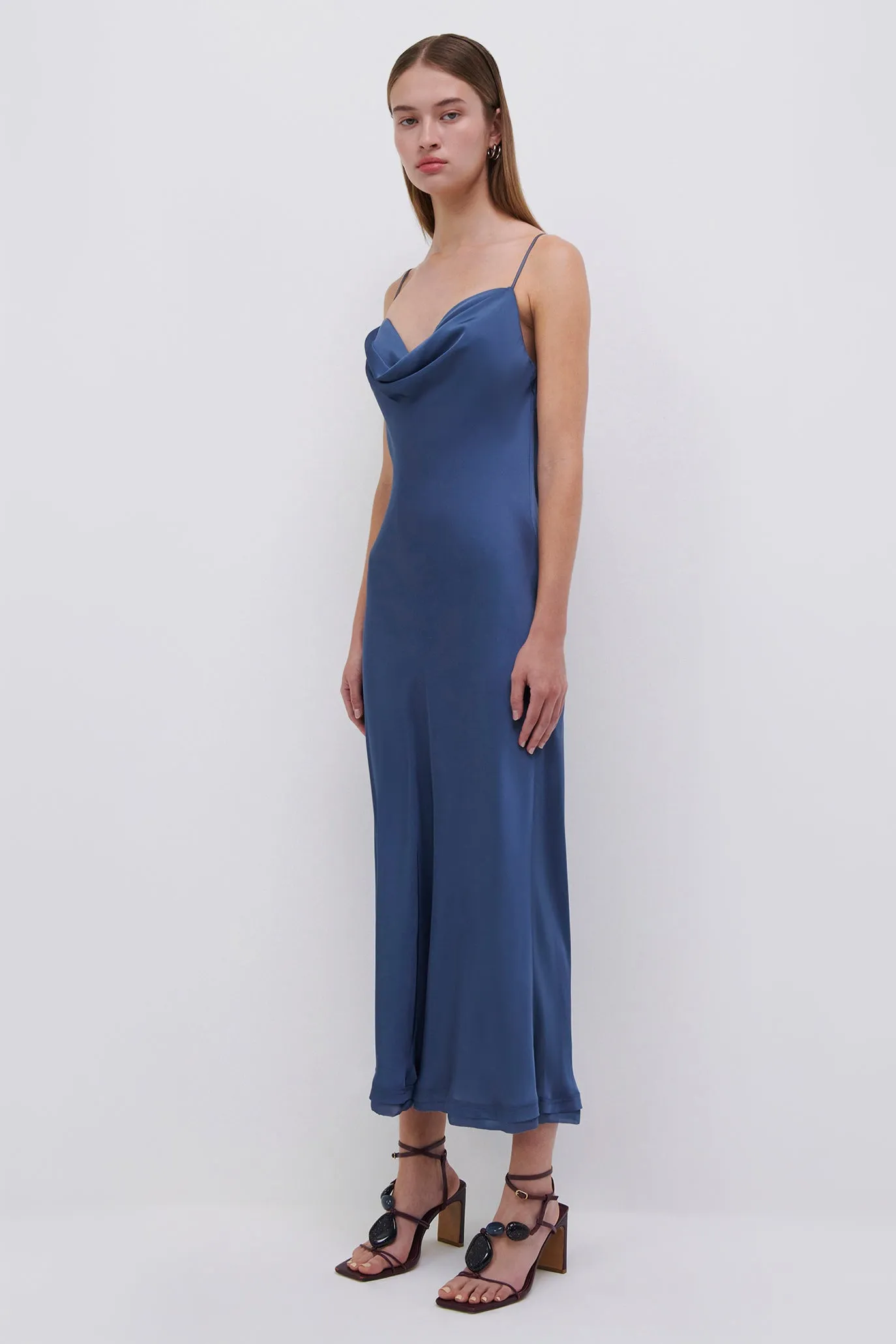 Irina Satin Slip Dress sold by Simkhai product image thumbnail 5