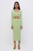 Brooklyn Midi Skirt sold by Simkhai