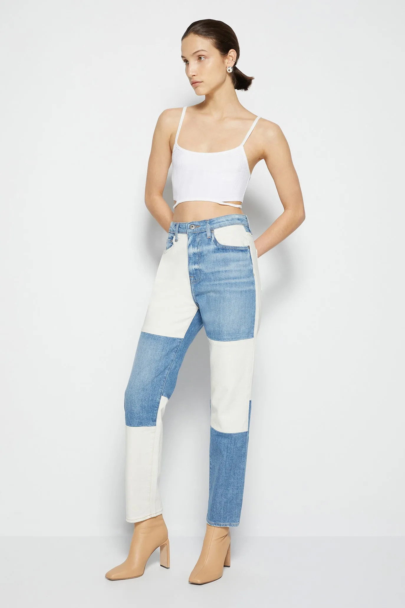 Trevor Tapered Denim sold by Simkhai product image thumbnail 3
