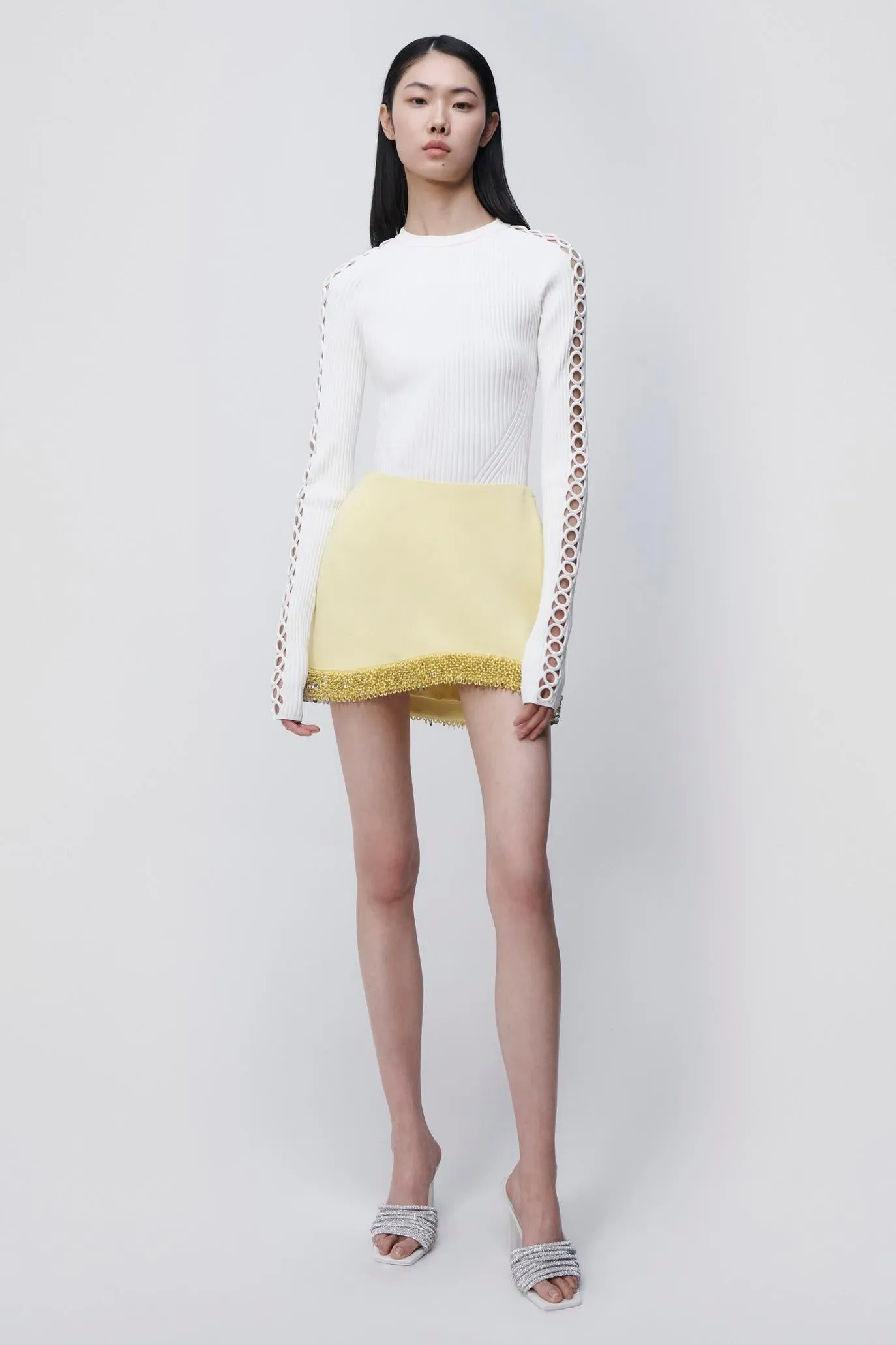 Dua Embellished Mini Skirt sold by Simkhai product image thumbnail 2