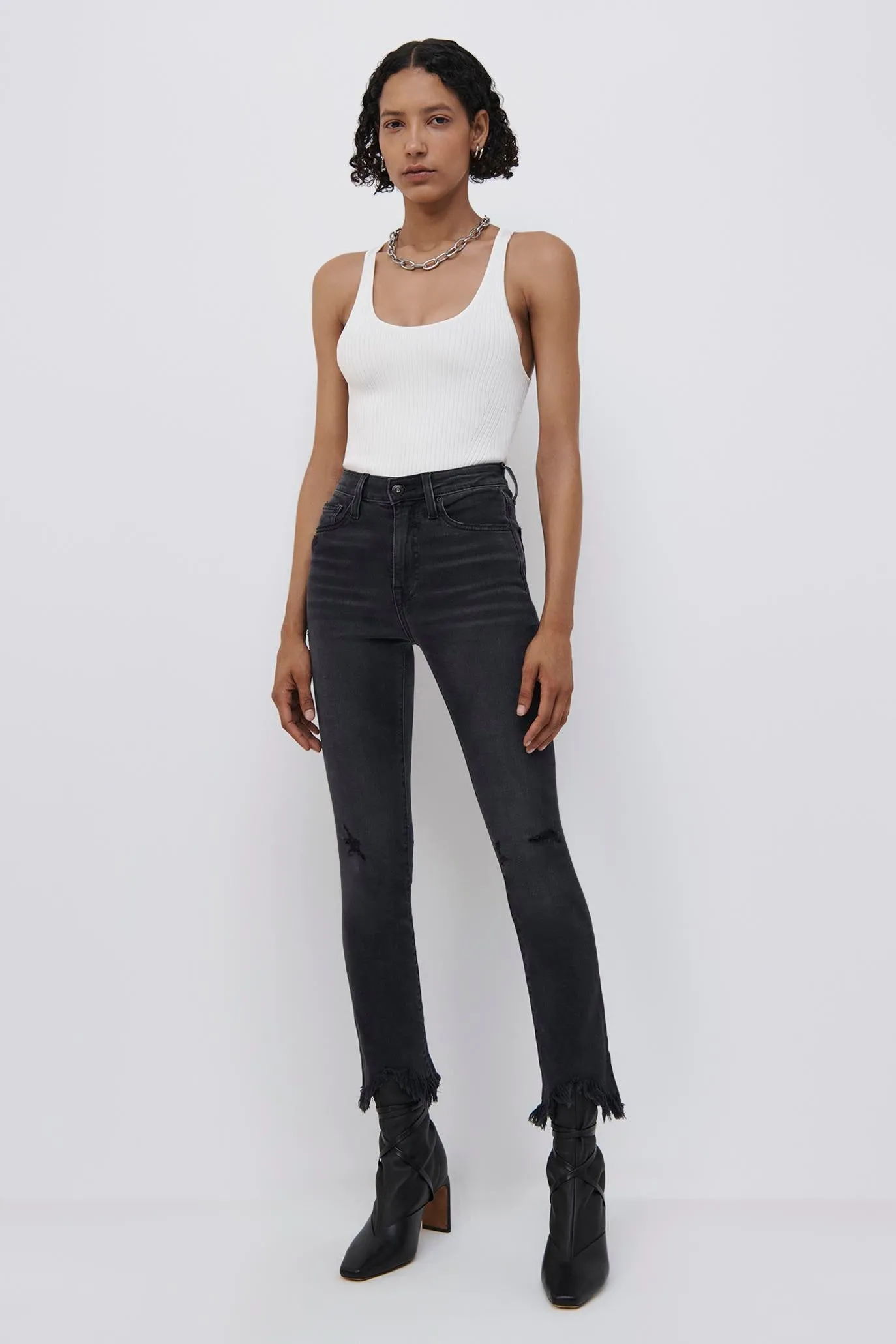 River Straight Leg Denim sold by Simkhai product image thumbnail 2
