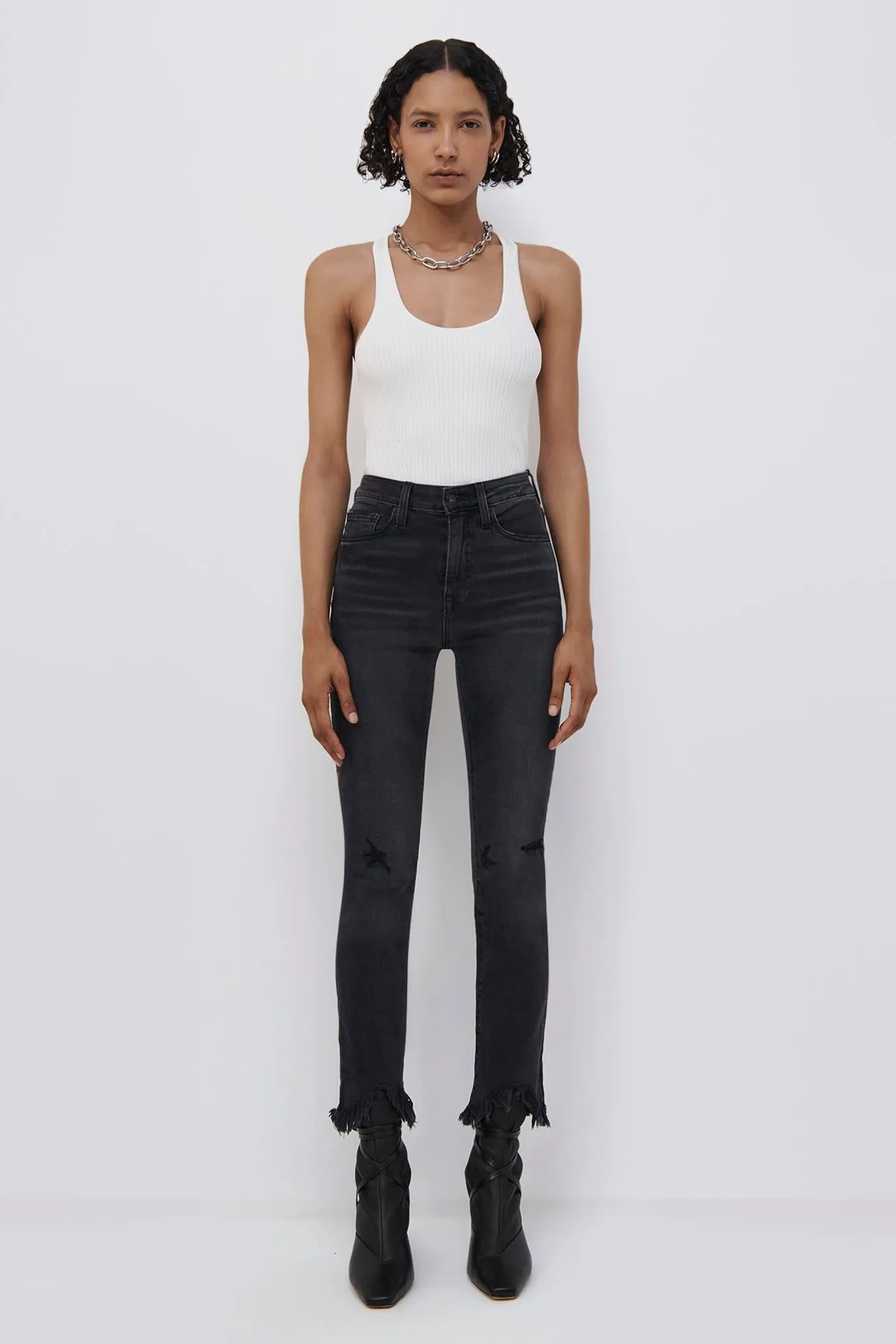 River Straight Leg Denim sold by Simkhai product image thumbnail 5