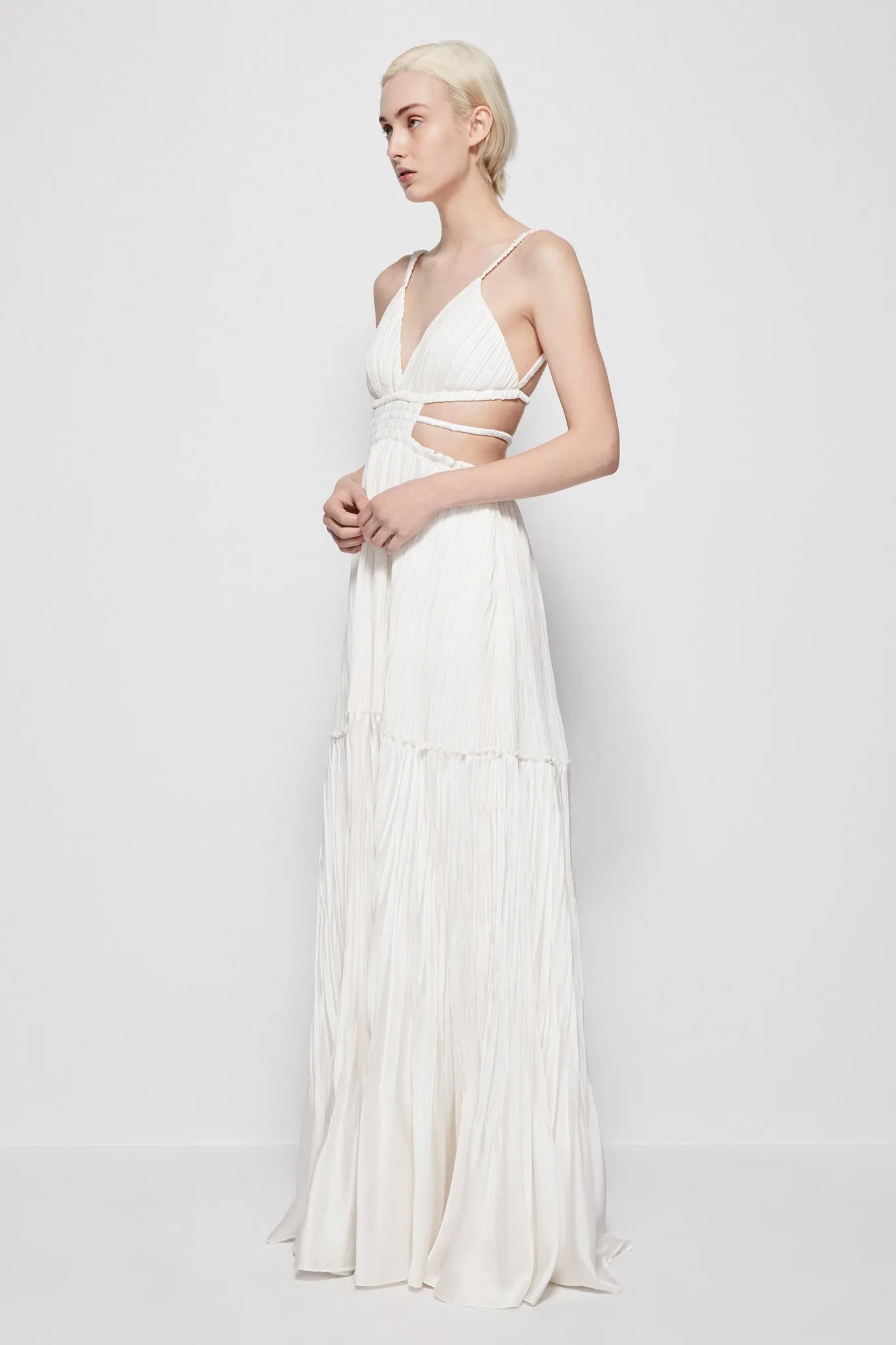 Liz Pleated Gown sold by Simkhai product image thumbnail 5