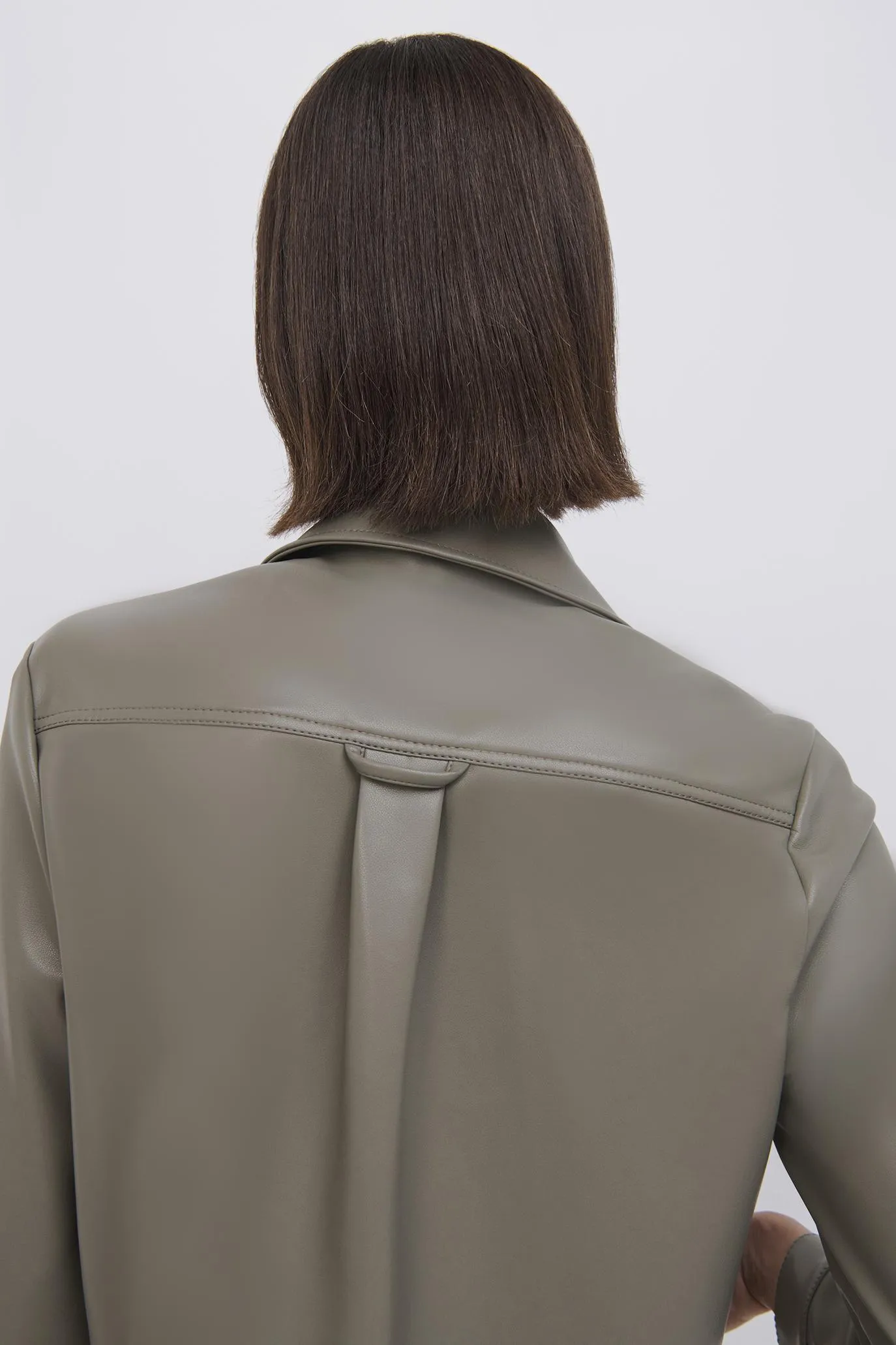 Shaelyn Vegan Leather Mini Dress sold by Simkhai product image thumbnail 5