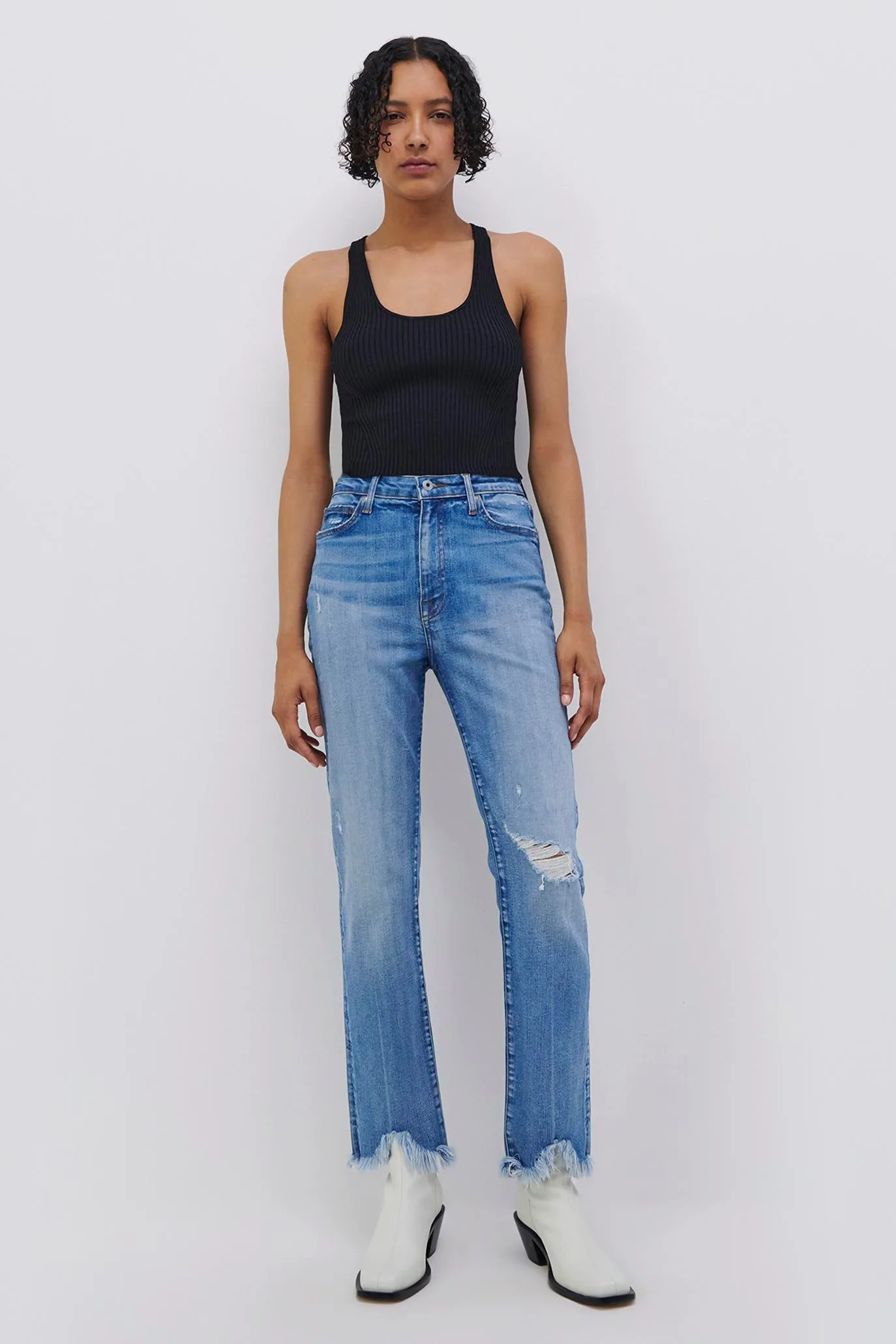 River Straight Leg Denim sold by Simkhai product image thumbnail 2
