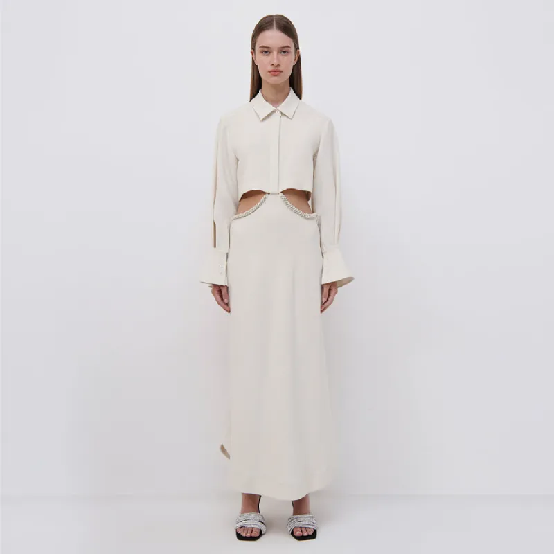 Nikki Diamante Midi Dress sold by Simkhai