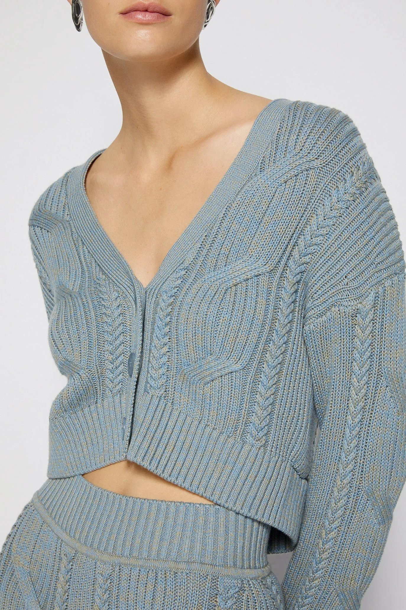 Natalia Cable Knit Midi Dress sold by Simkhai product image thumbnail 3