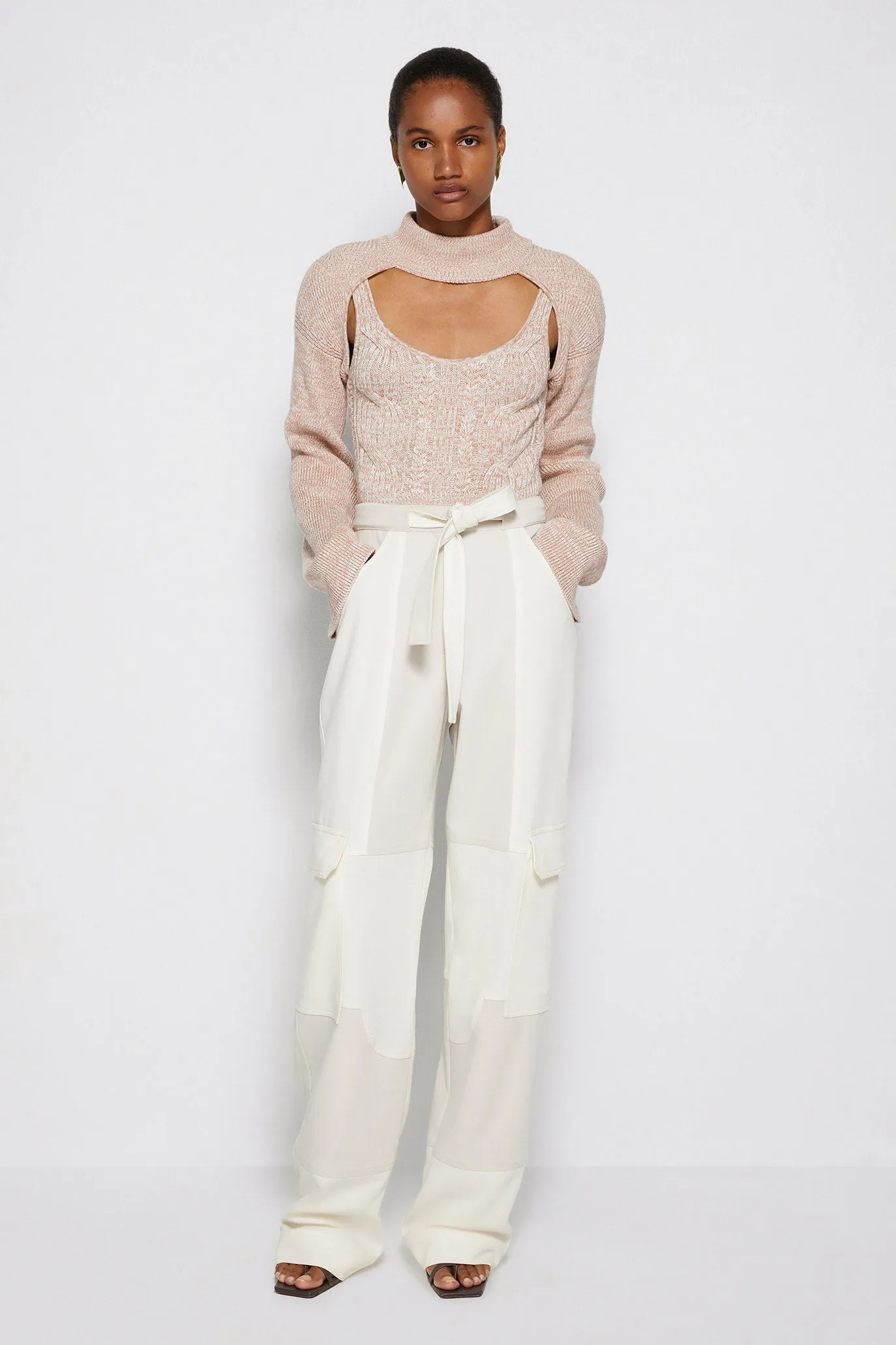 Nicole Mockneck Pullover sold by Simkhai product image thumbnail 3