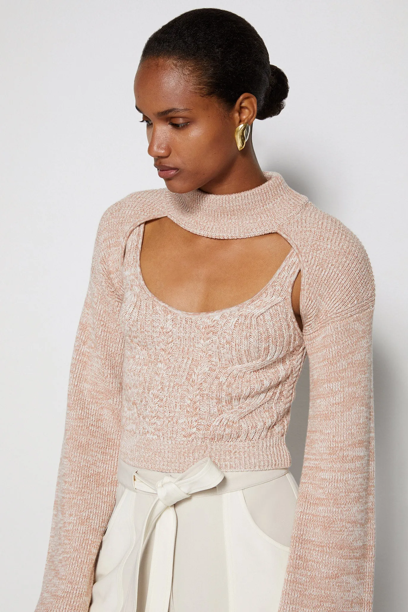 Nicole Mockneck Pullover sold by Simkhai product image thumbnail 2