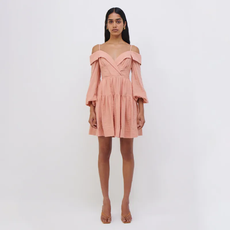 Bahari Gauze Mini Dress made by Simkhai