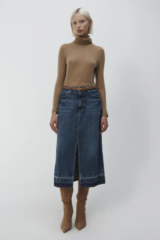 Della Midi Skirt sold by Simkhai