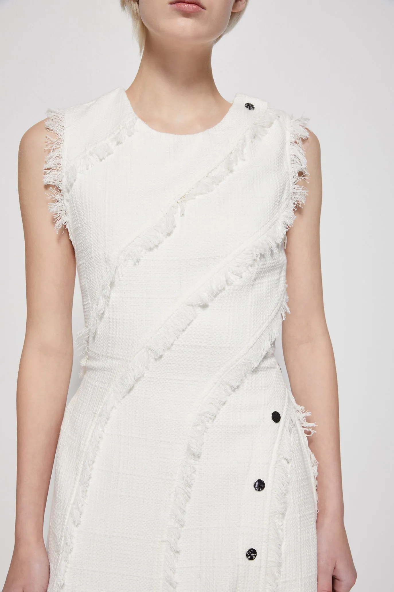 Elisha Boucle Midi Dress sold by Simkhai product image thumbnail 4