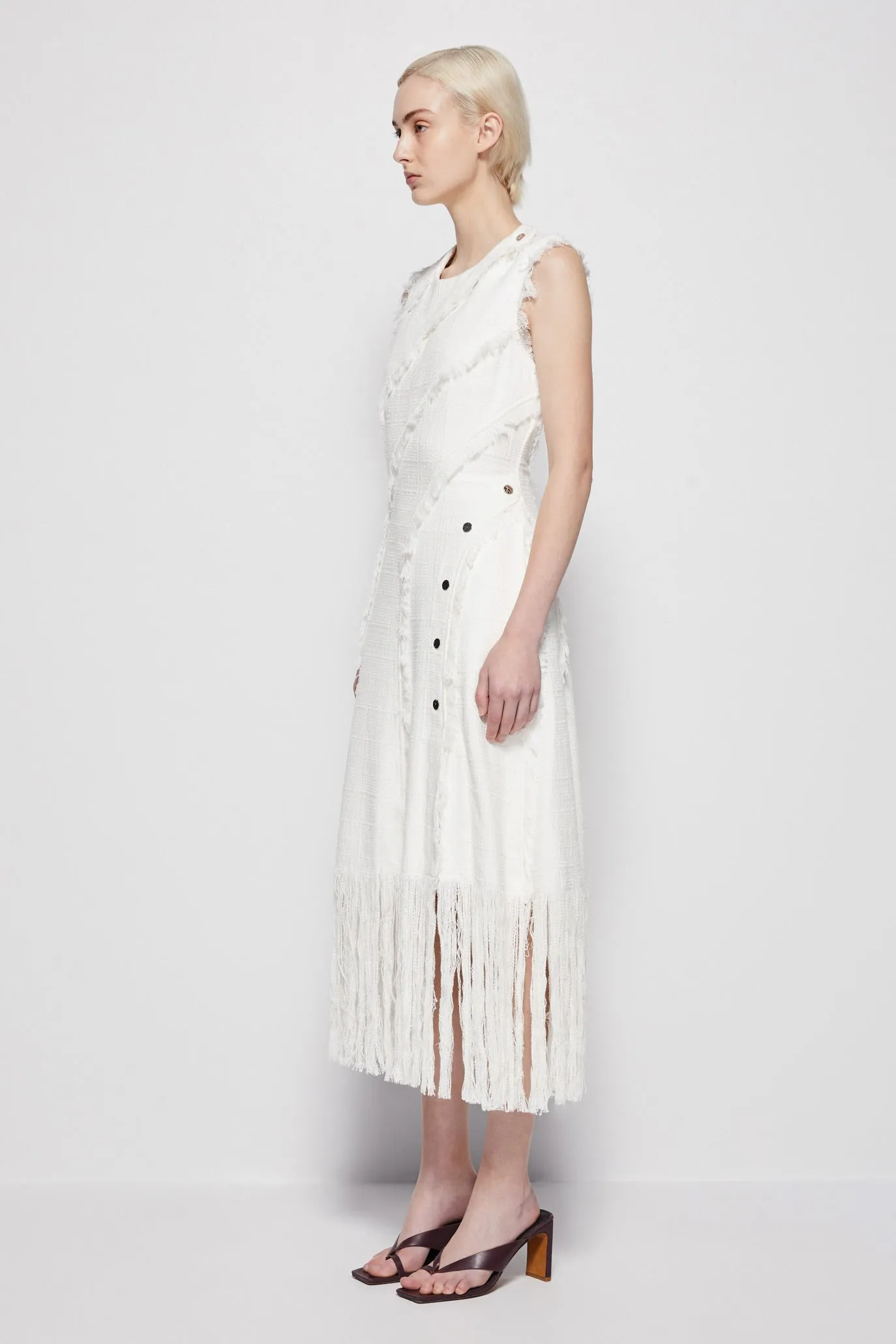 Elisha Boucle Midi Dress sold by Simkhai product image thumbnail 5