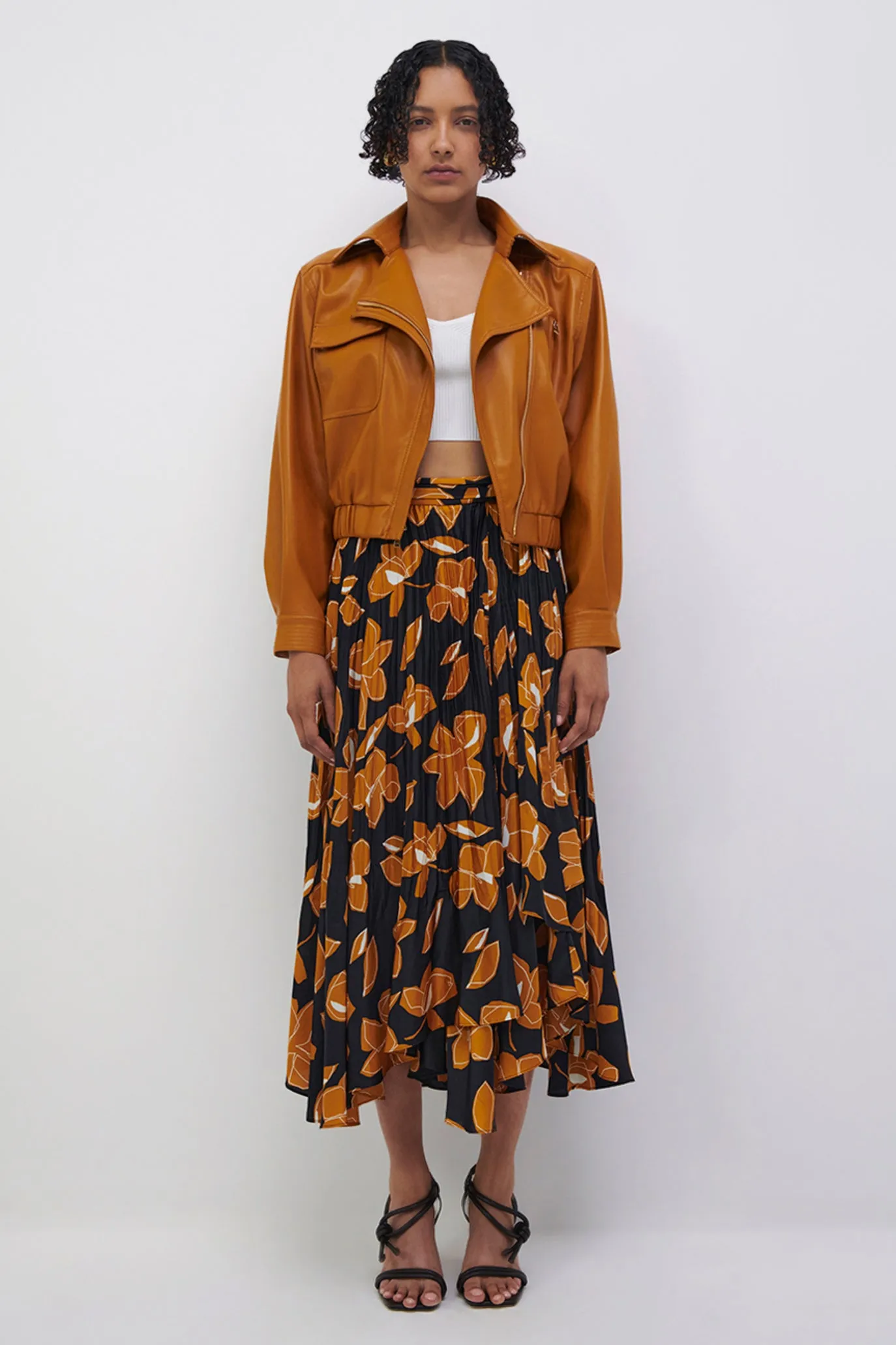 Ronan Vegan Leather Jacket sold by Simkhai product image thumbnail 5