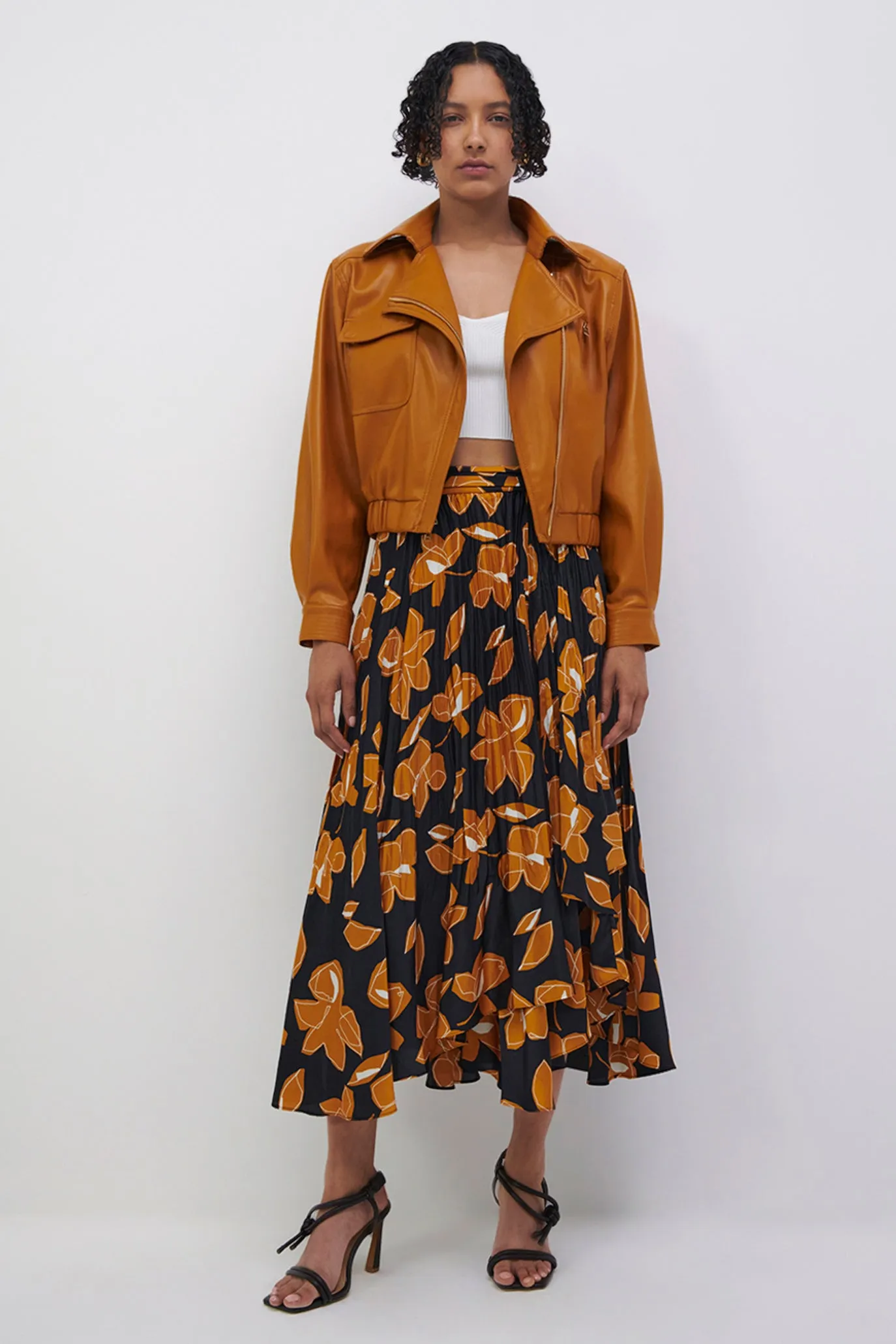 Ronan Vegan Leather Jacket sold by Simkhai product image thumbnail 3