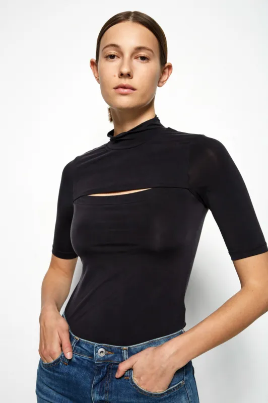 Haze Slinky Jersey Bodysuit made by Simkhai