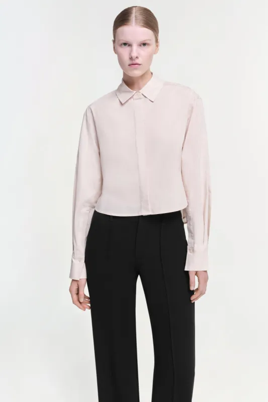 Renata Cropped Shirt sold by Simkhai