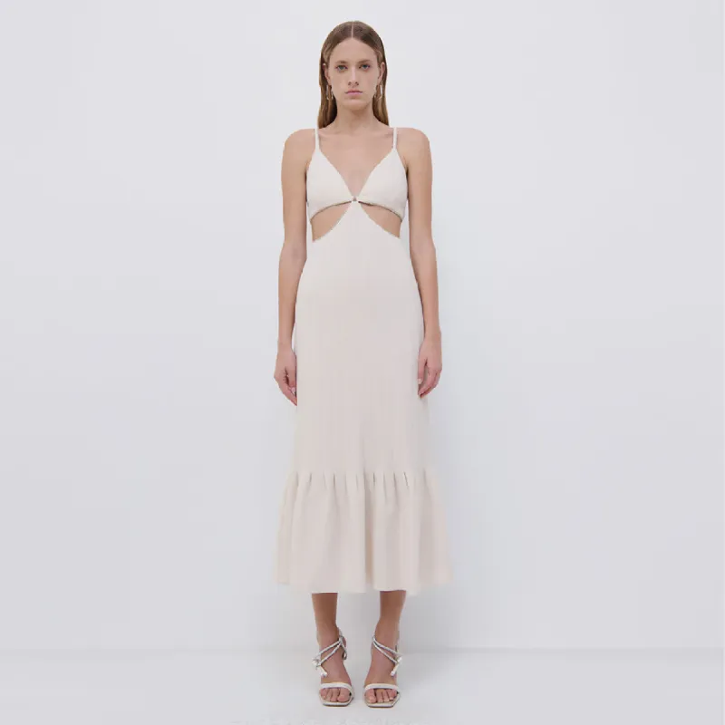 Ayla Diamante Midi Dress sold by Simkhai