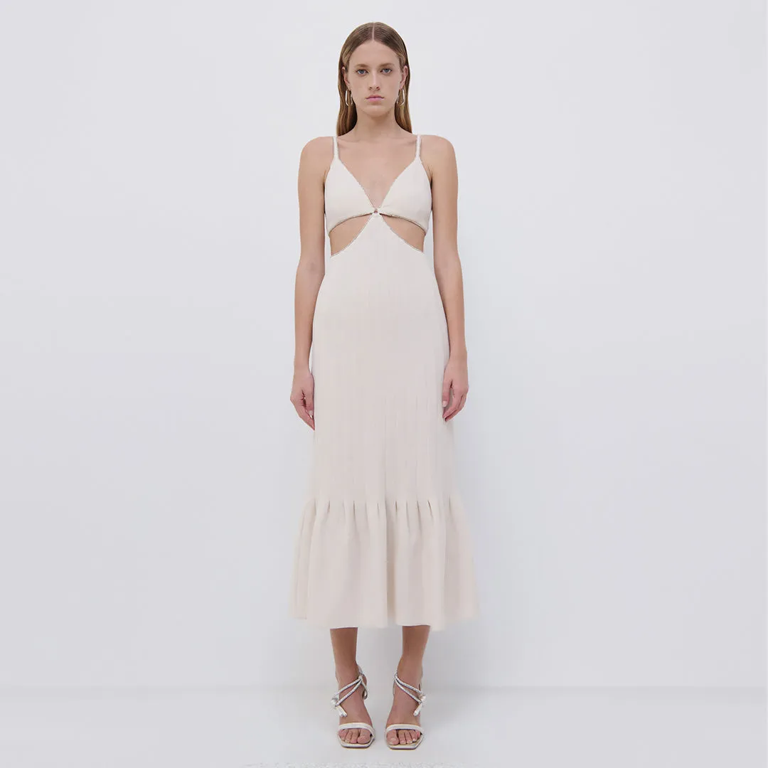 Ayla Diamante Midi Dress sold by Simkhai