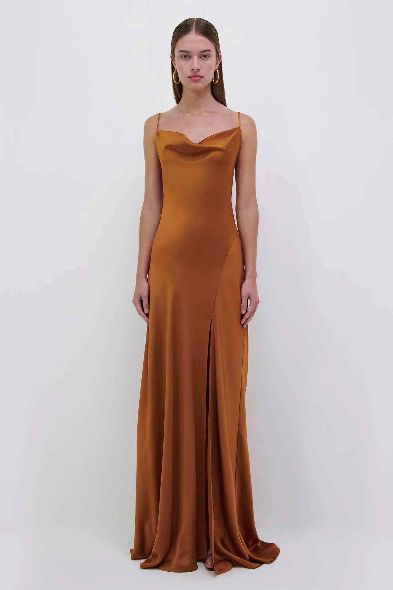 Finley Satin Slip Gown sold by Simkhai product image thumbnail 4