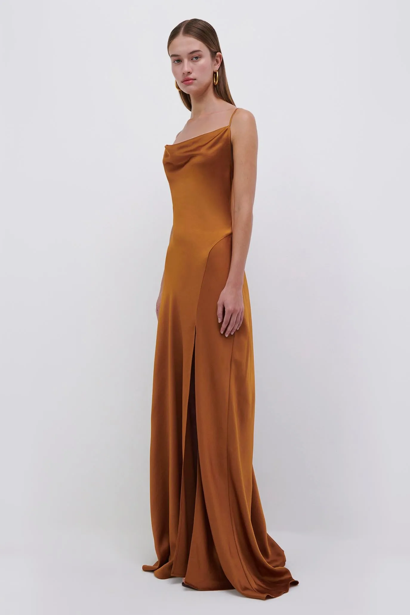 Finley Satin Slip Gown sold by Simkhai product image thumbnail 5