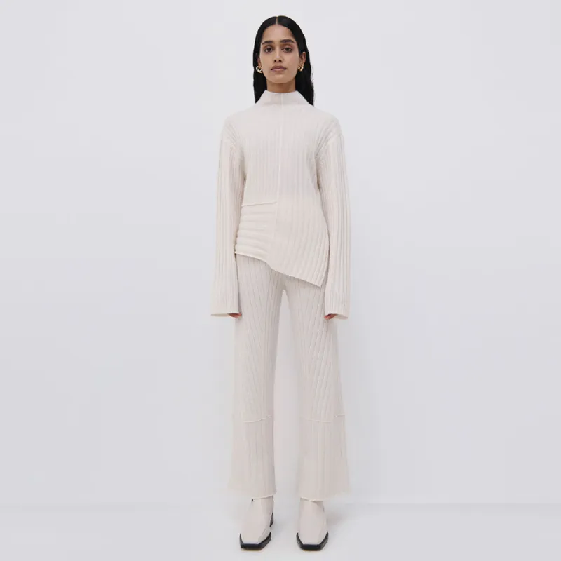 Misty Recycled Cashmere Turtleneck Top made by Simkhai