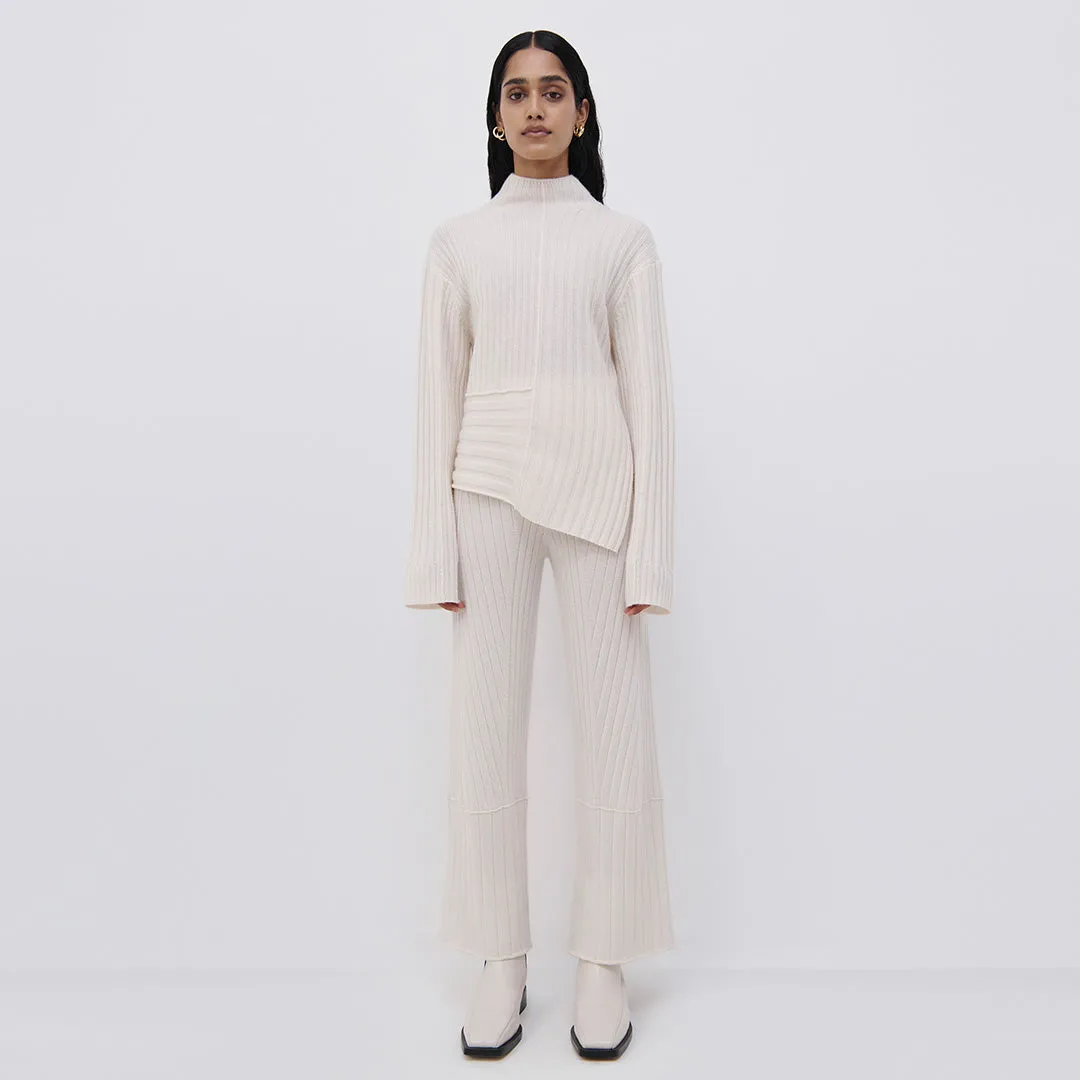 Misty Recycled Cashmere Turtleneck Top sold by Simkhai