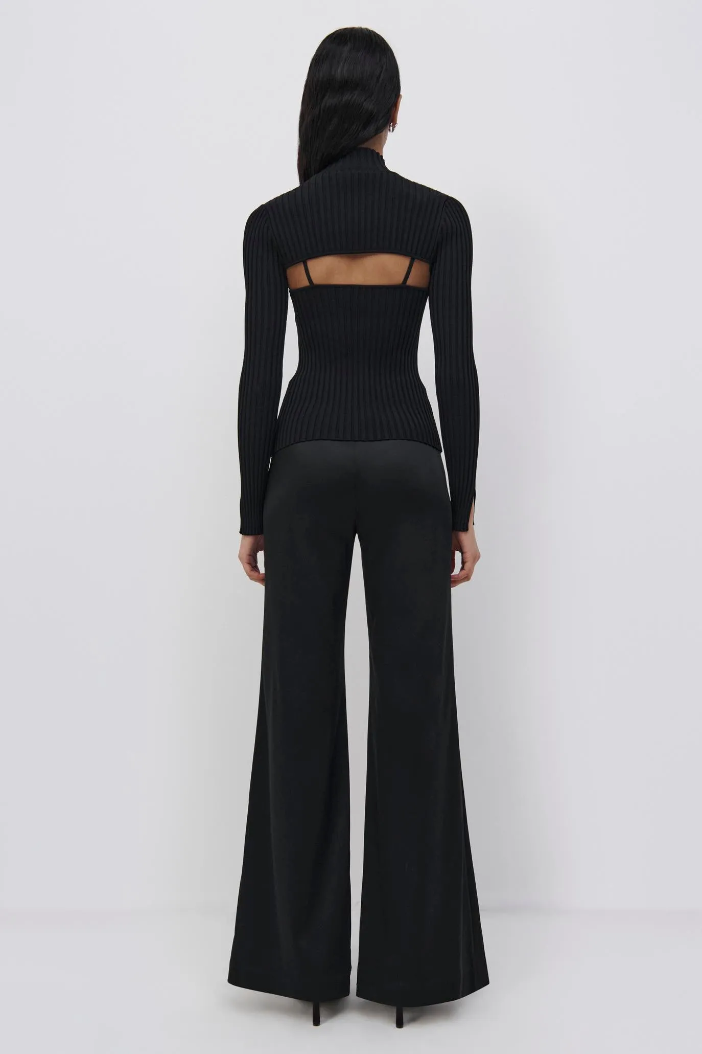 Jordana Duchess Satin Pant sold by Simkhai product image thumbnail 5