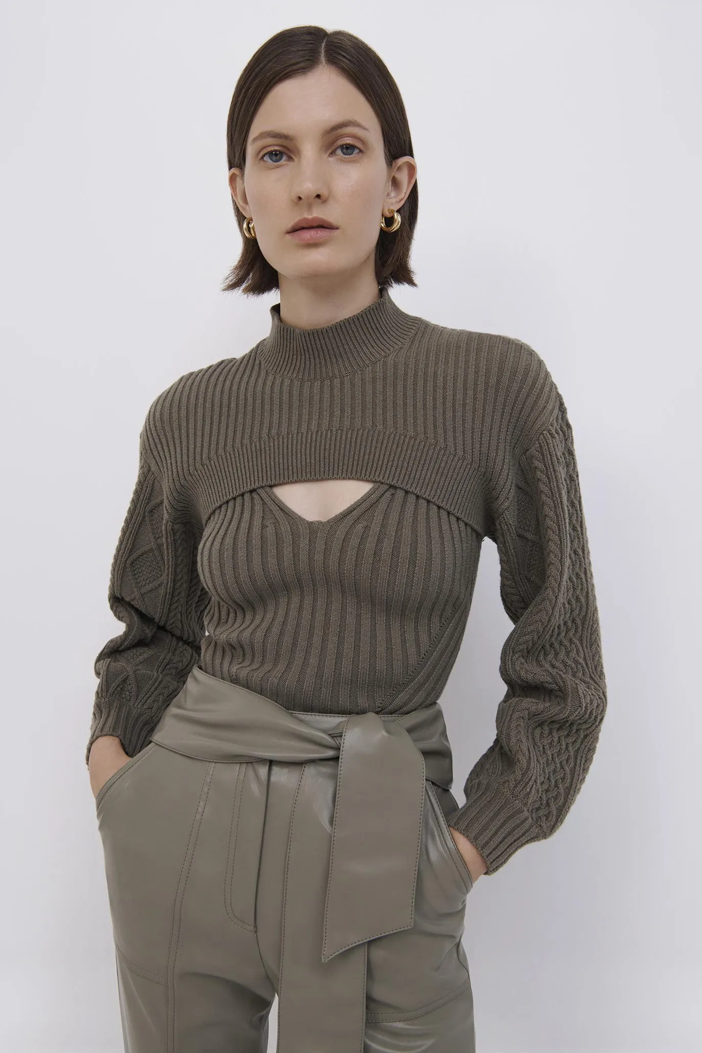 Elkie Fisherman Turtleneck sold by Simkhai product image thumbnail 2