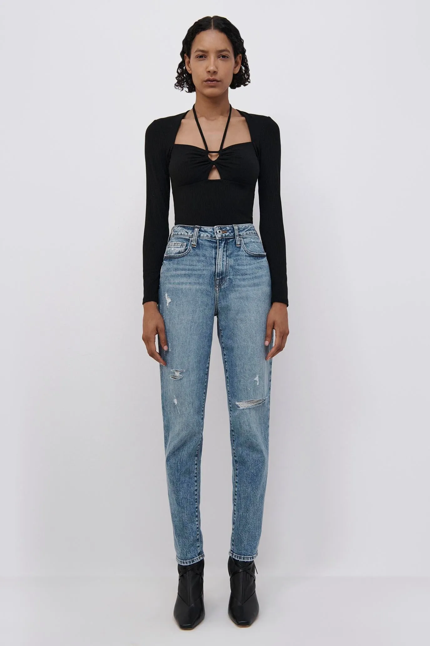 Merritt Shaping Rib Top sold by Simkhai product image thumbnail 5