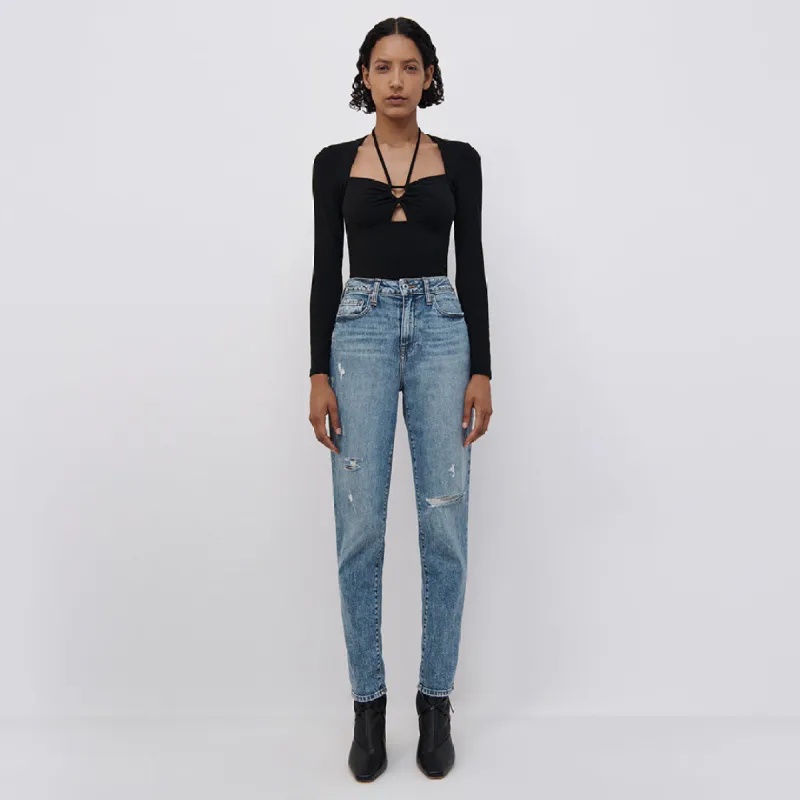 Merritt Shaping Rib Top sold by Simkhai