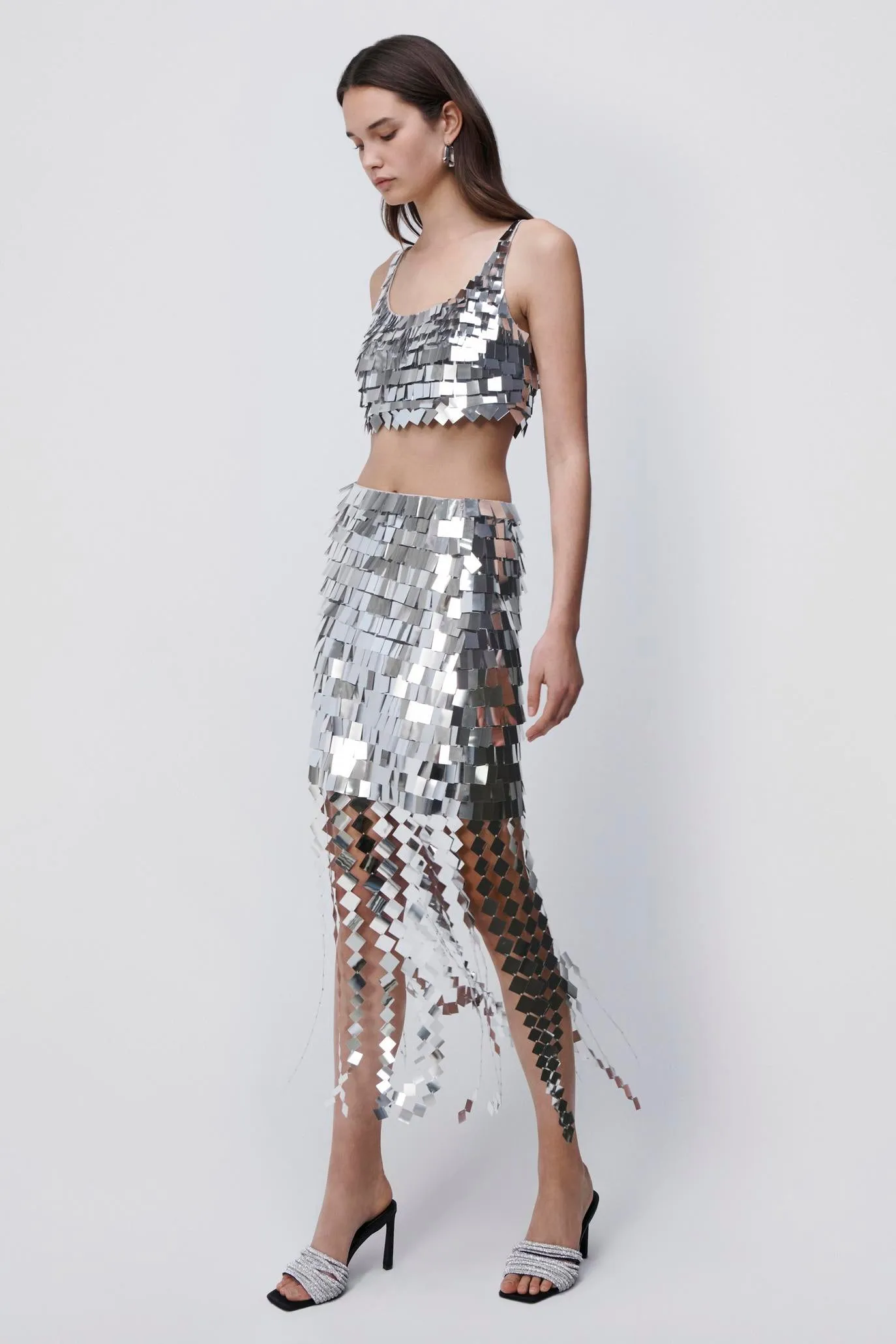 Ronette Sequin Top sold by Simkhai product image thumbnail 5
