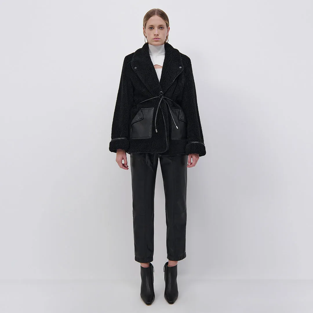 Kimia Recycled Fleece Jacket sold by Simkhai